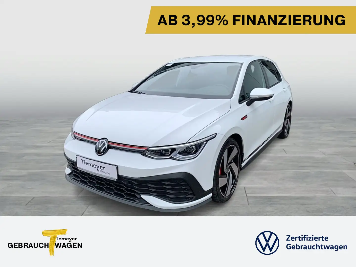 Volkswagen Golf GTI CLUBSPORT DSG LED+ NAVI ACC LM18 Bianco - 1