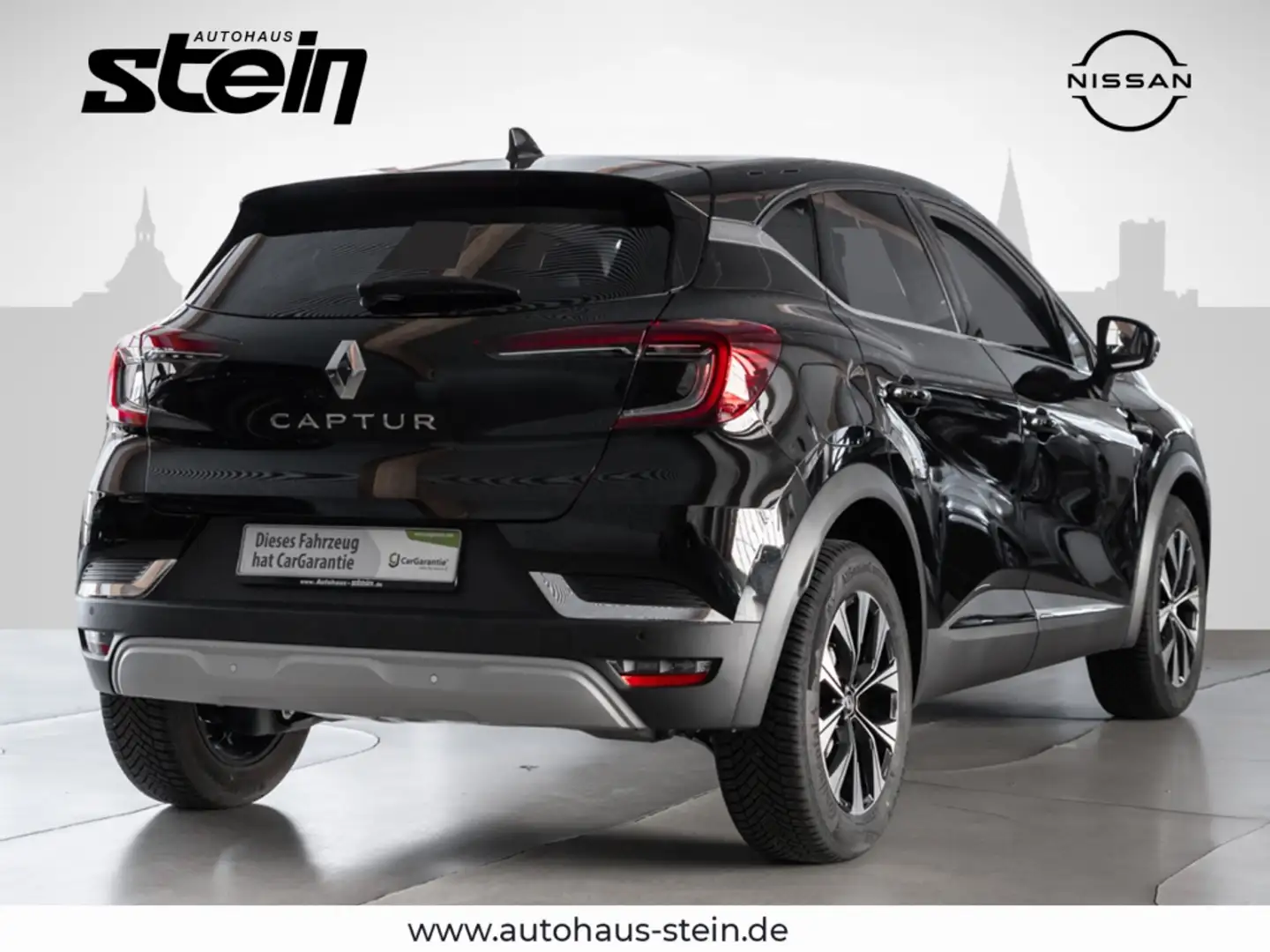 Renault Captur II Techno 1.3 Mild-Hybrid 140 EDC Winterpaket Temp Schwarz - 2