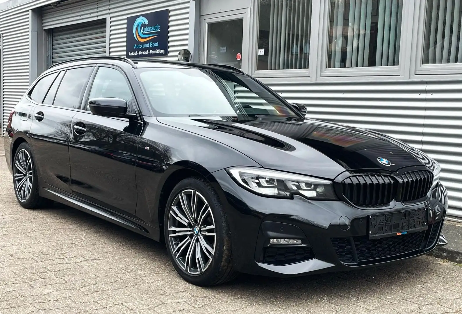 BMW 320 d M SPORT SAG tLEDER NAVI HiFi LIVE COCPIT+ Noir - 1