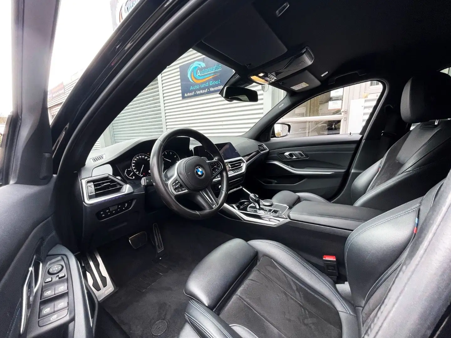 BMW 320 d M SPORT SAG tLEDER NAVI HiFi LIVE COCPIT+ Noir - 2
