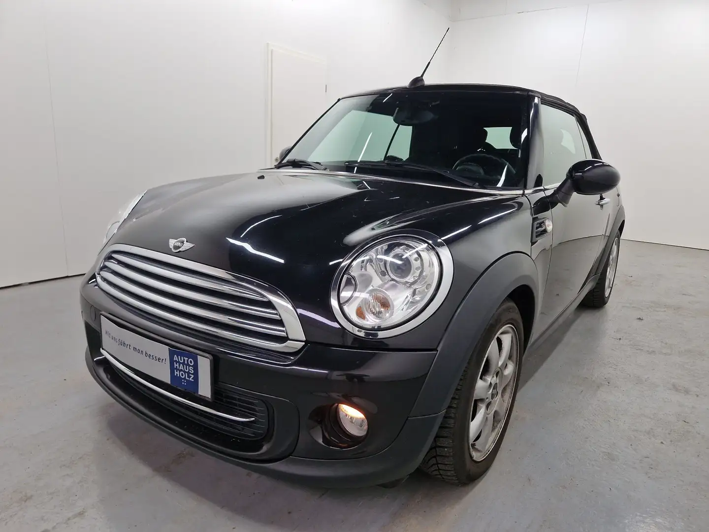 MINI Cooper Cabrio Cooper Cabrio 1.6 Tempomat Navigation Negro - 1