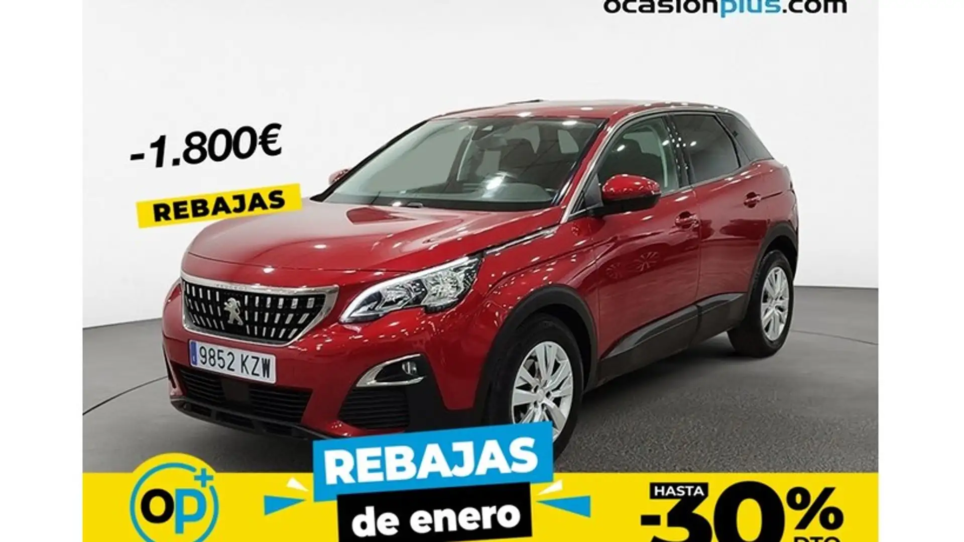 Peugeot 3008 1.2 S&S PureTech Active 130 Rouge - 1