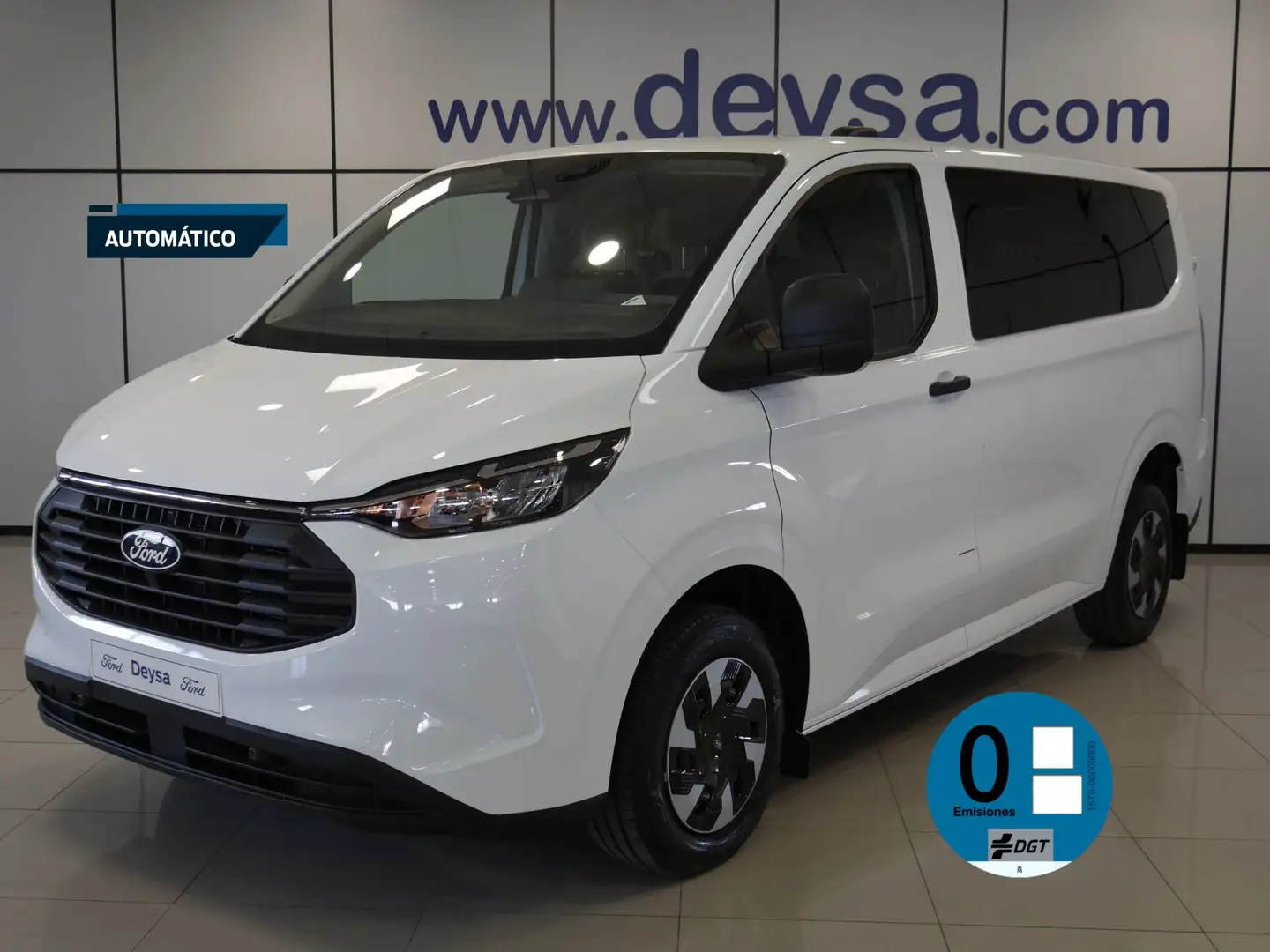 Ford Transit Custom Kombi 2.5 Duratec PHEV 171 340 L1 T Weiß - 1