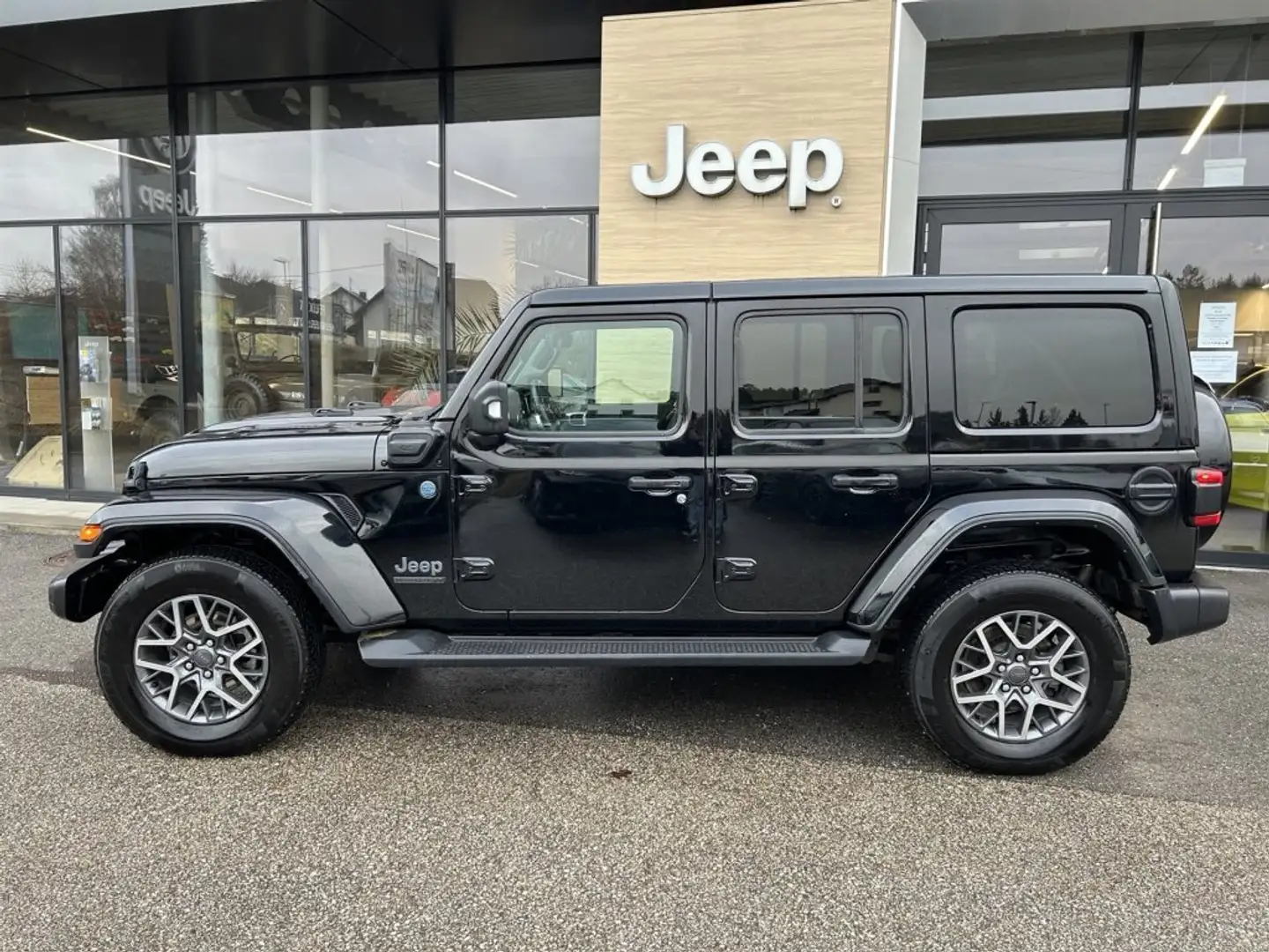 Jeep Wrangler Sahara PHEV 4xe Unlimited *80th Anniversa Schwarz - 2