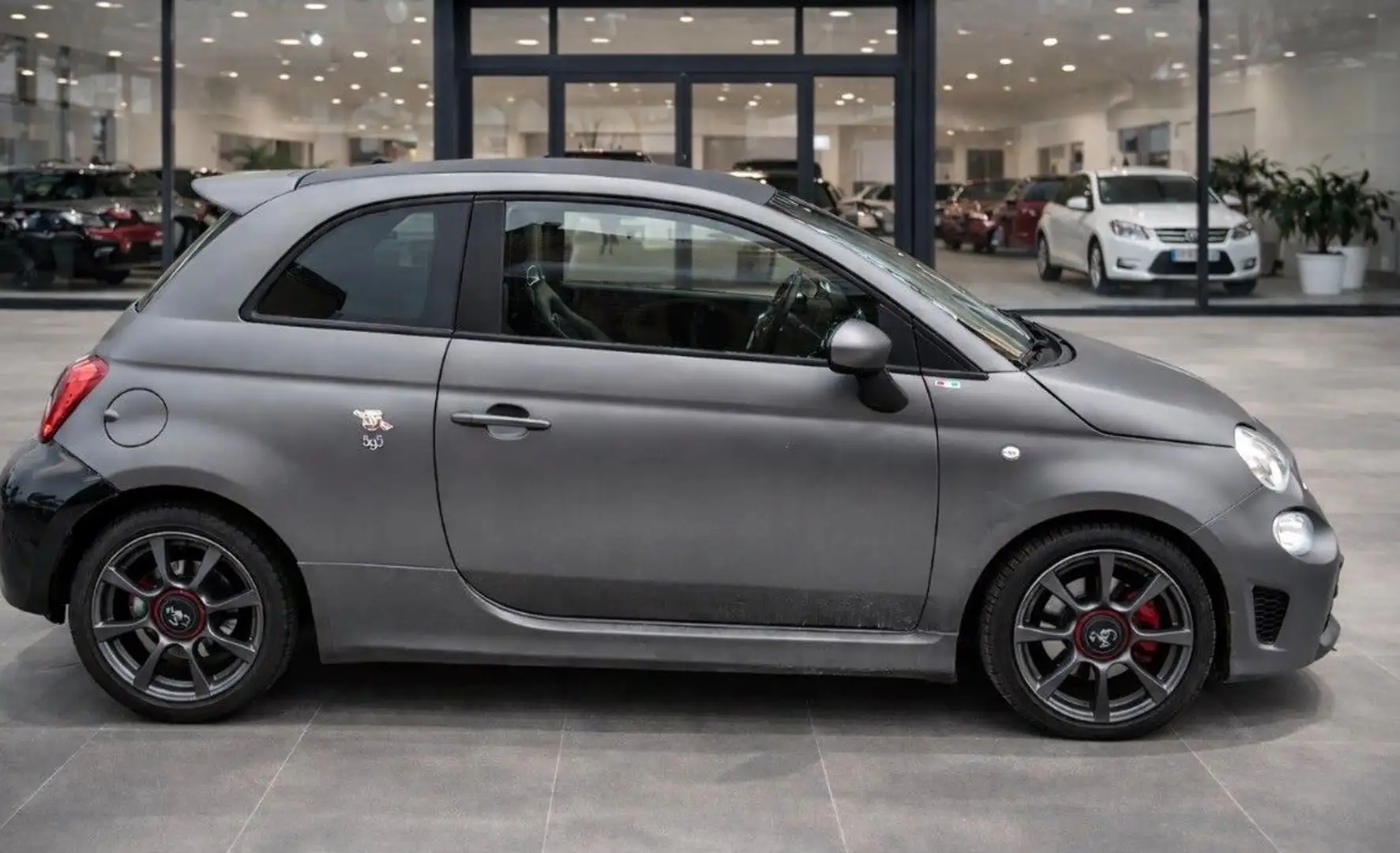 Abarth 500 595 Basis Gris - 2