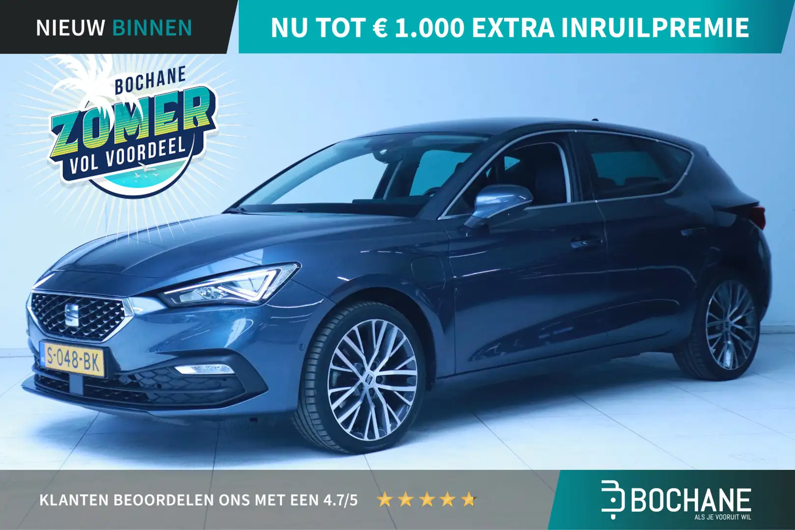 SEAT Leon 1.4 TSI eHybrid PHEV FR Business Intense Clima/Nav Grigio - 1