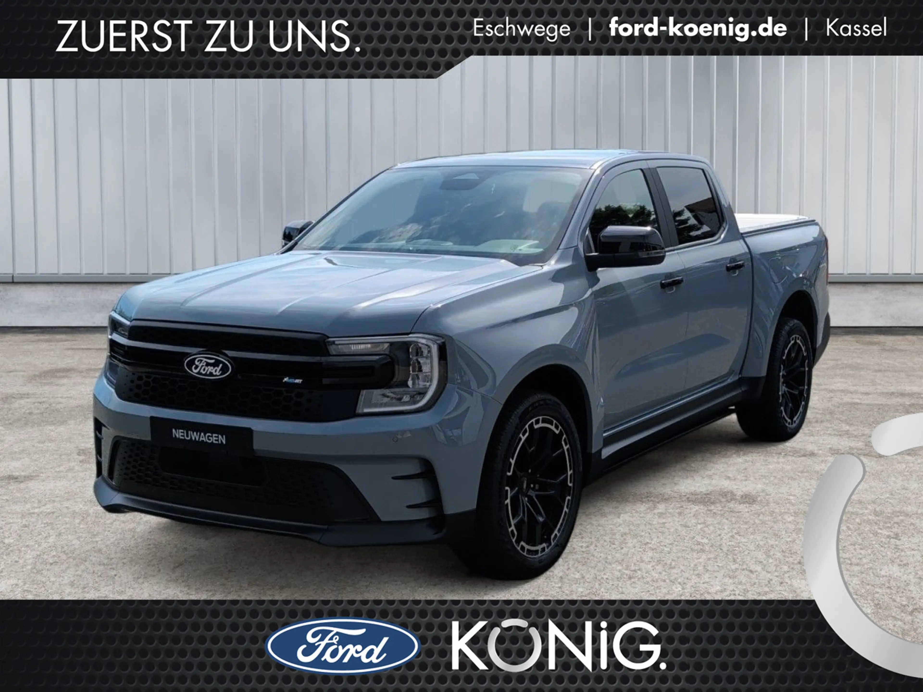 Ford Ranger DK MS-RT 240 PS Aut.+E-Trittstufe+AHK+B&O