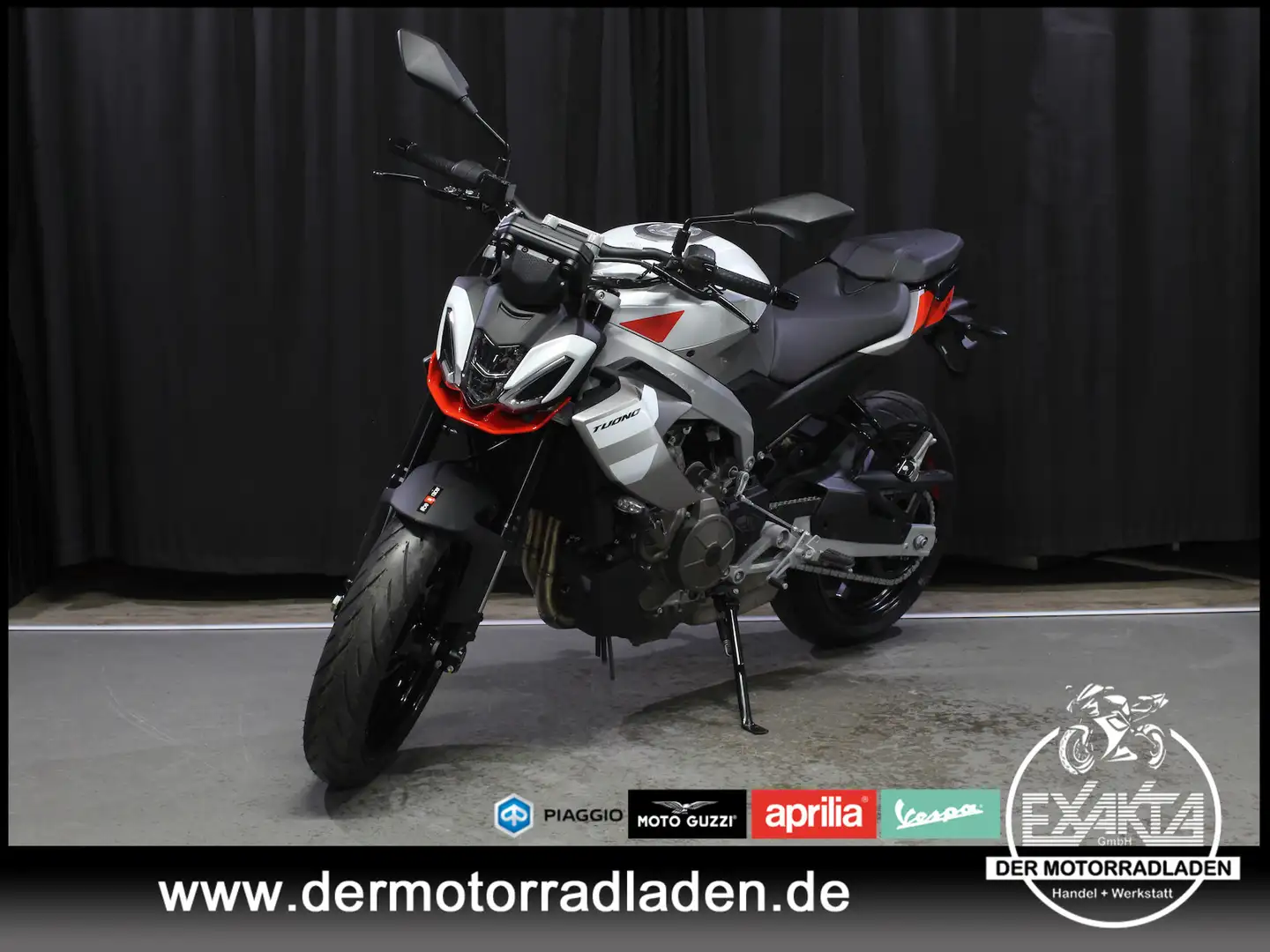 Aprilia Tuono TUONO 457 PUMA GREY E5+ Gris - 1