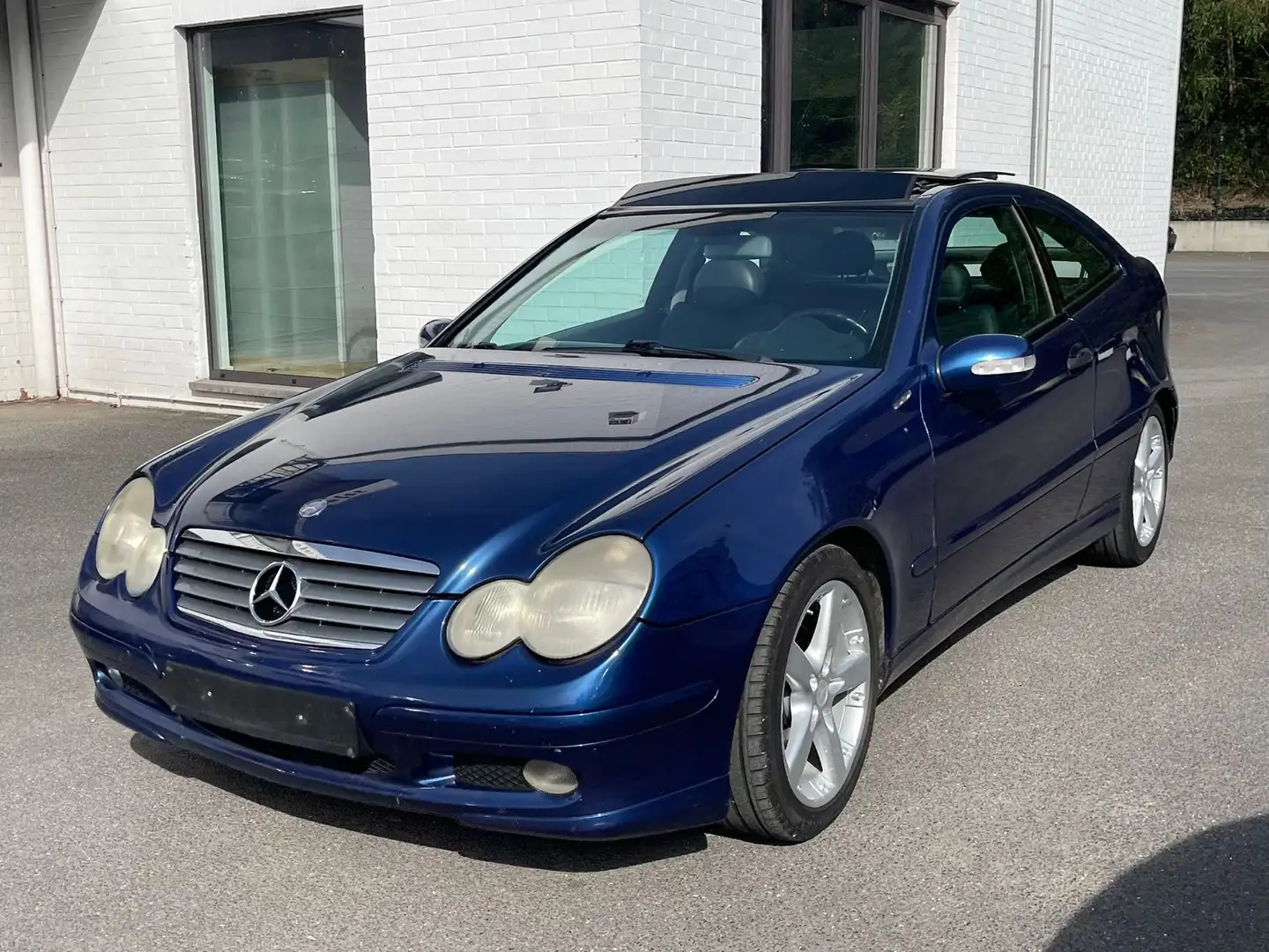 Mercedes-Benz C 220 CDI coupé sport full option Bleu - 1