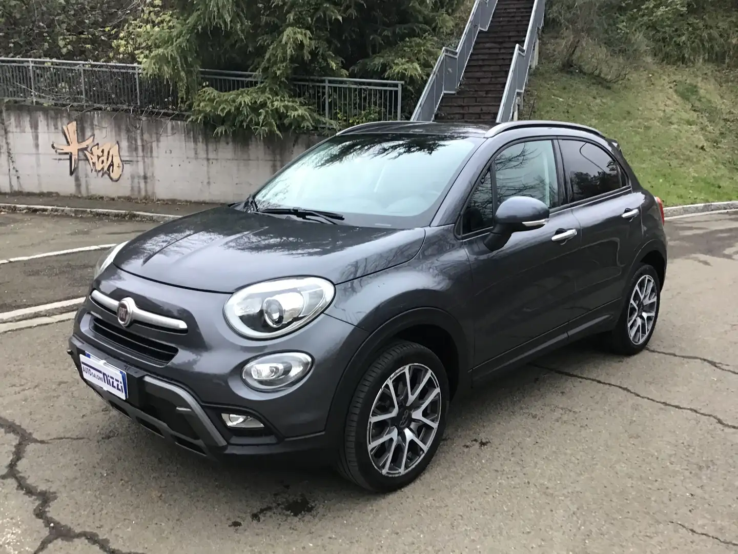 Fiat 500X 1.4 m-air Cross Plus 4x4 170cv auto  IMPIANTO  GPL Grigio - 2