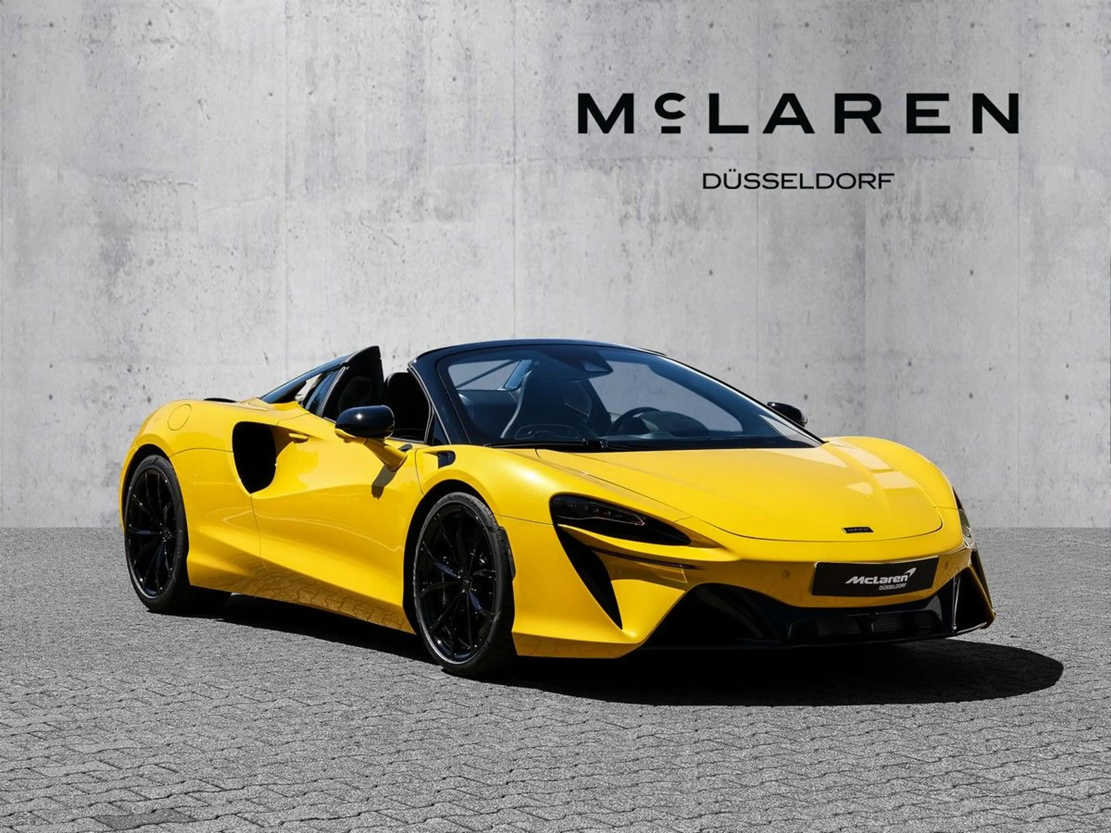 McLaren Artura Spider Performance, Black Pack, Sport Exh