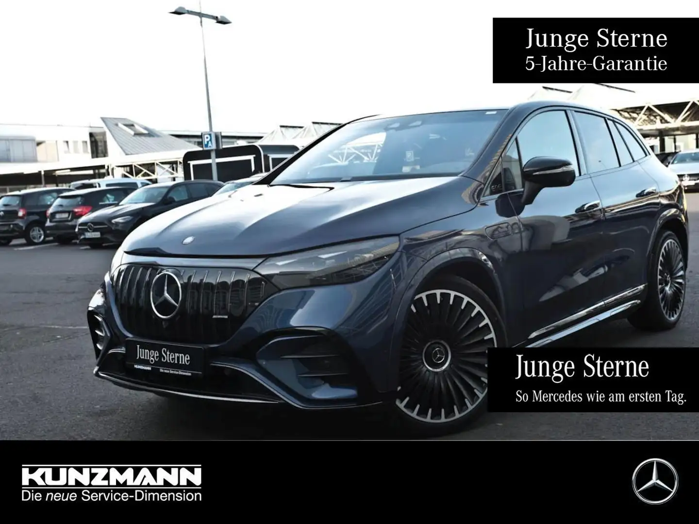 Mercedes-Benz EQE SUV EQE 53 AMG 4M+ SUV Night Panorama NP 162.917,-€ Blau - 1