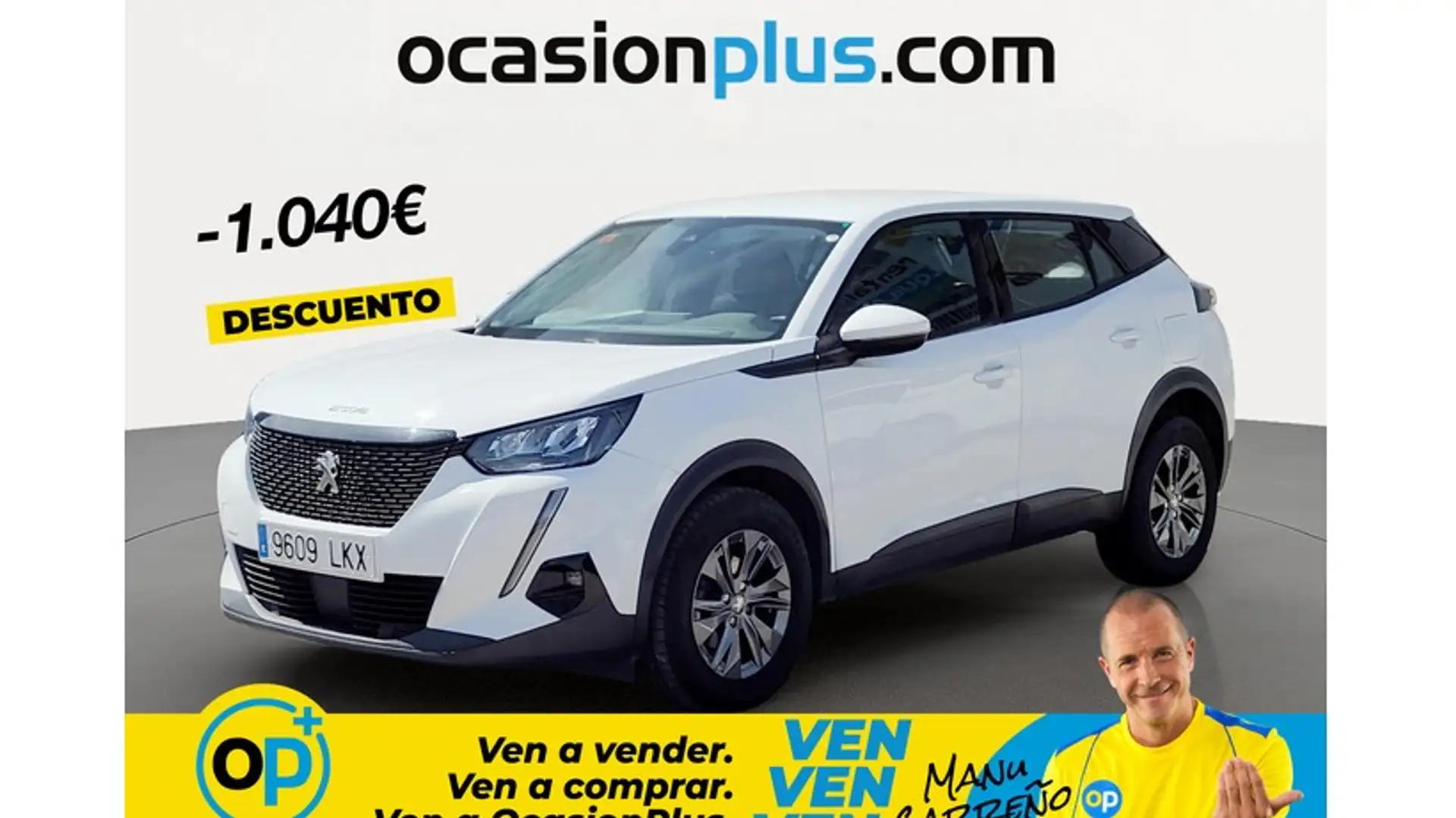 Peugeot 2008 1.2 PureTech S&S Active 100 Blanco - 1