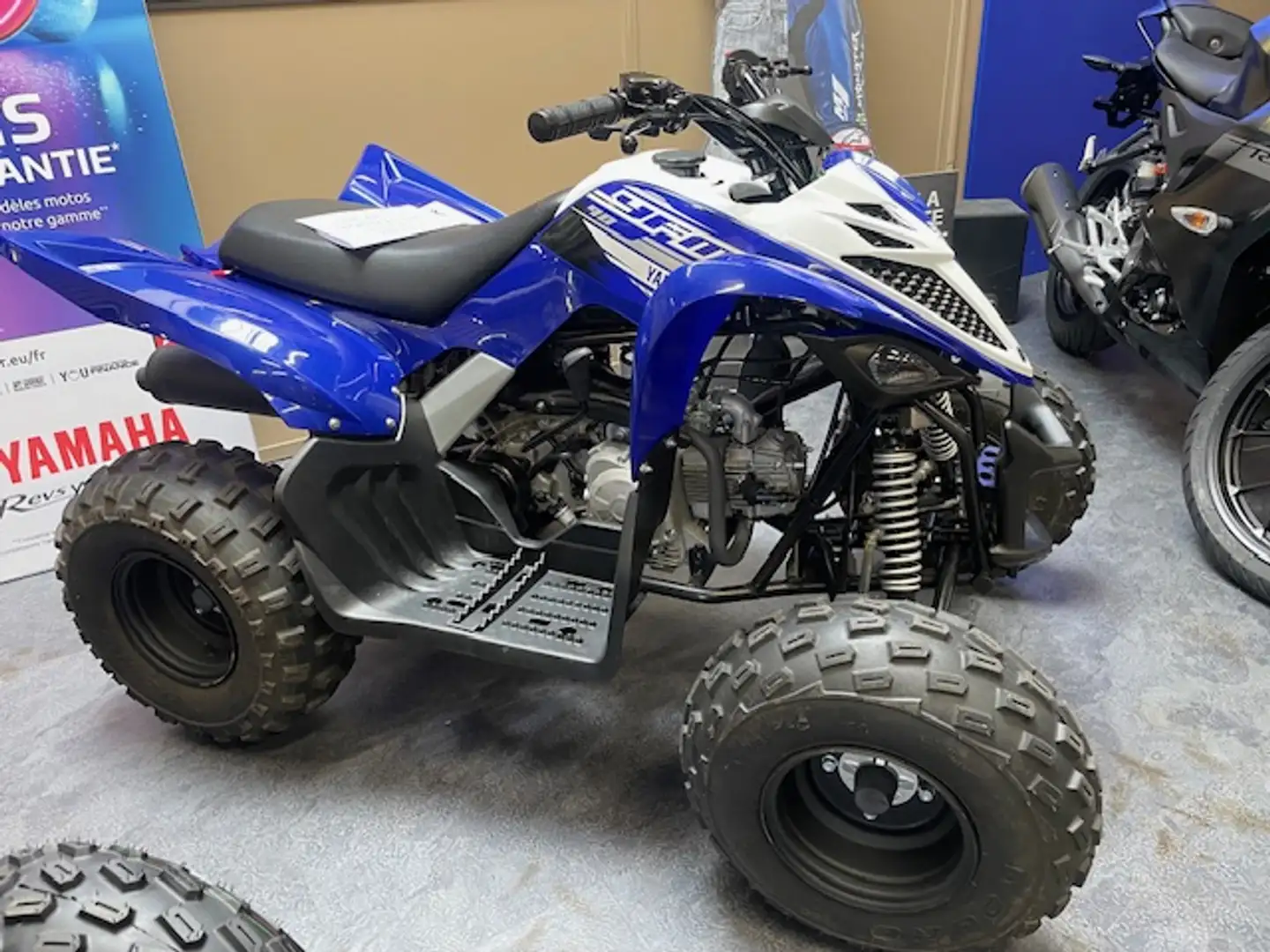 Yamaha YFM 90 Bleu - 2
