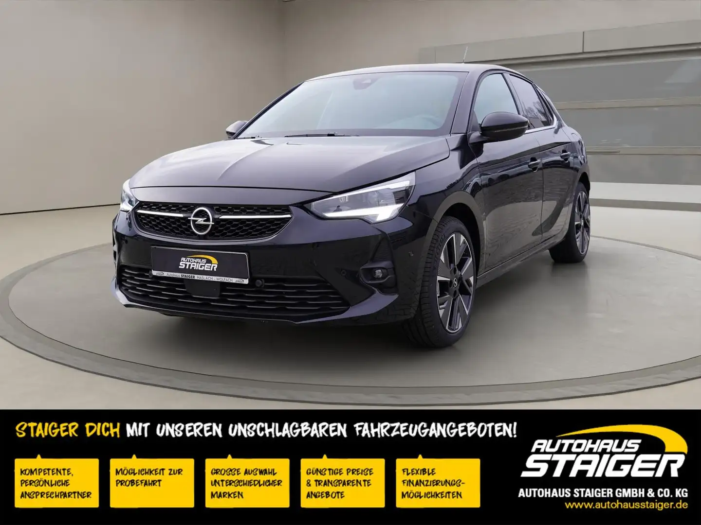 Opel Corsa -e Ultimate Schwarz - 1