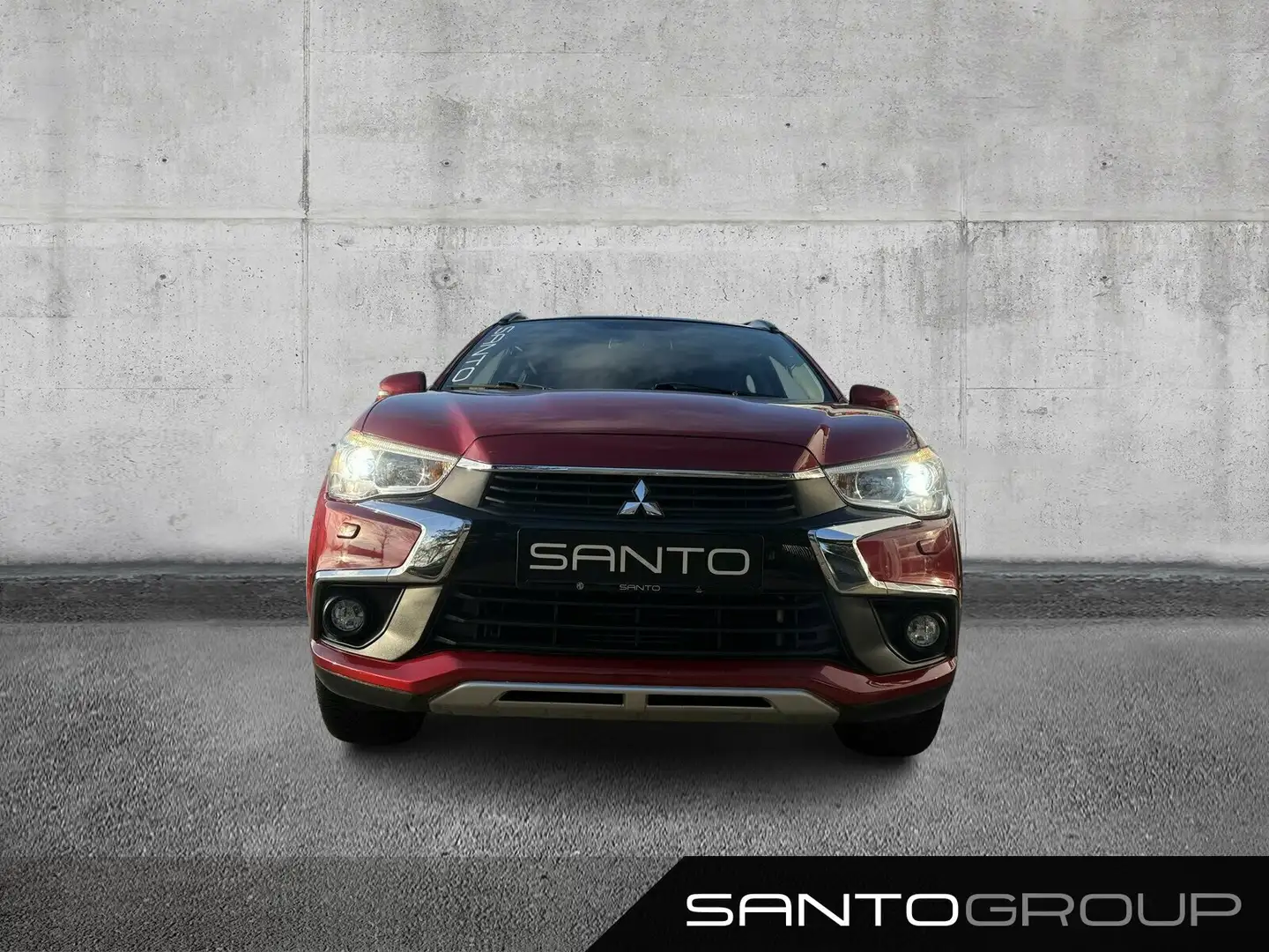 Mitsubishi ASX ASX 2.2 DI-D Top 4WD (Euro 6) Pano.-Dach/Autom. Rot - 2