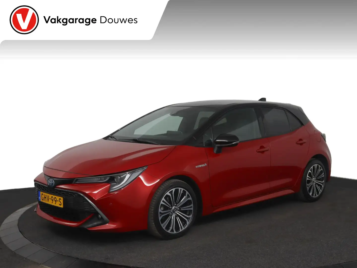 Toyota Corolla 1.8 Hybrid Dynamic | Automaat | ACC | Camera + sen Rood - 1