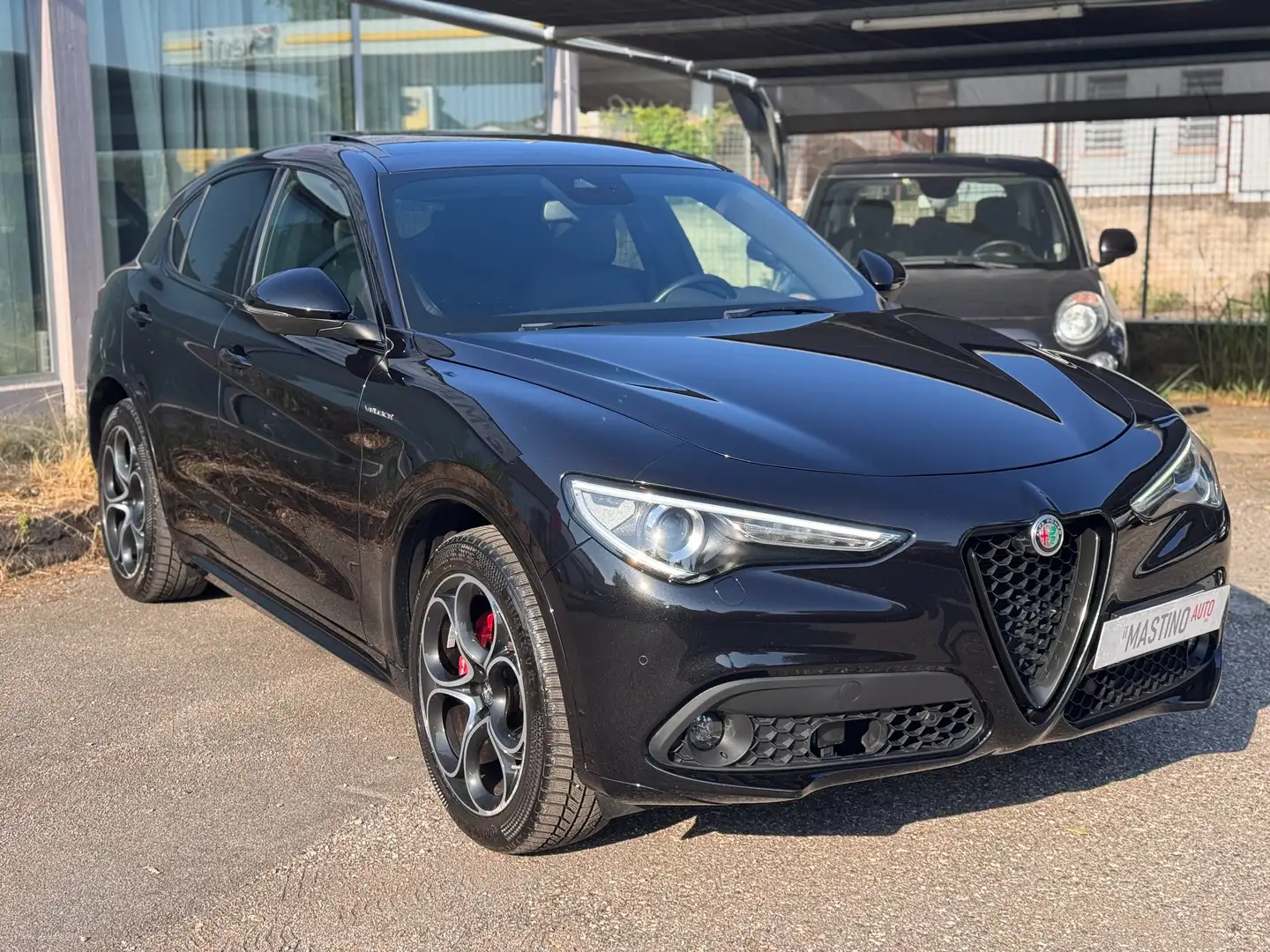 Alfa Romeo Stelvio 2.2 t Veloce Q4 210CV*TETTO* - GARANZIA 24 MESI Nero - 1