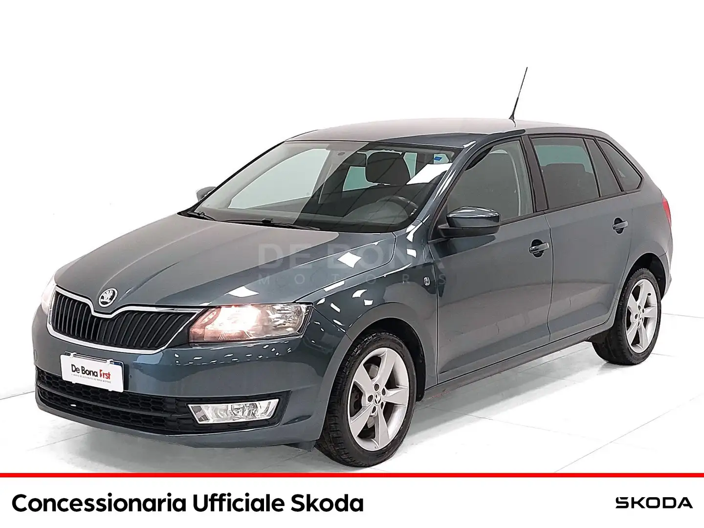 Skoda Rapid/Spaceback spaceback 1.6 tdi cr elegance 90cv Grigio - 1
