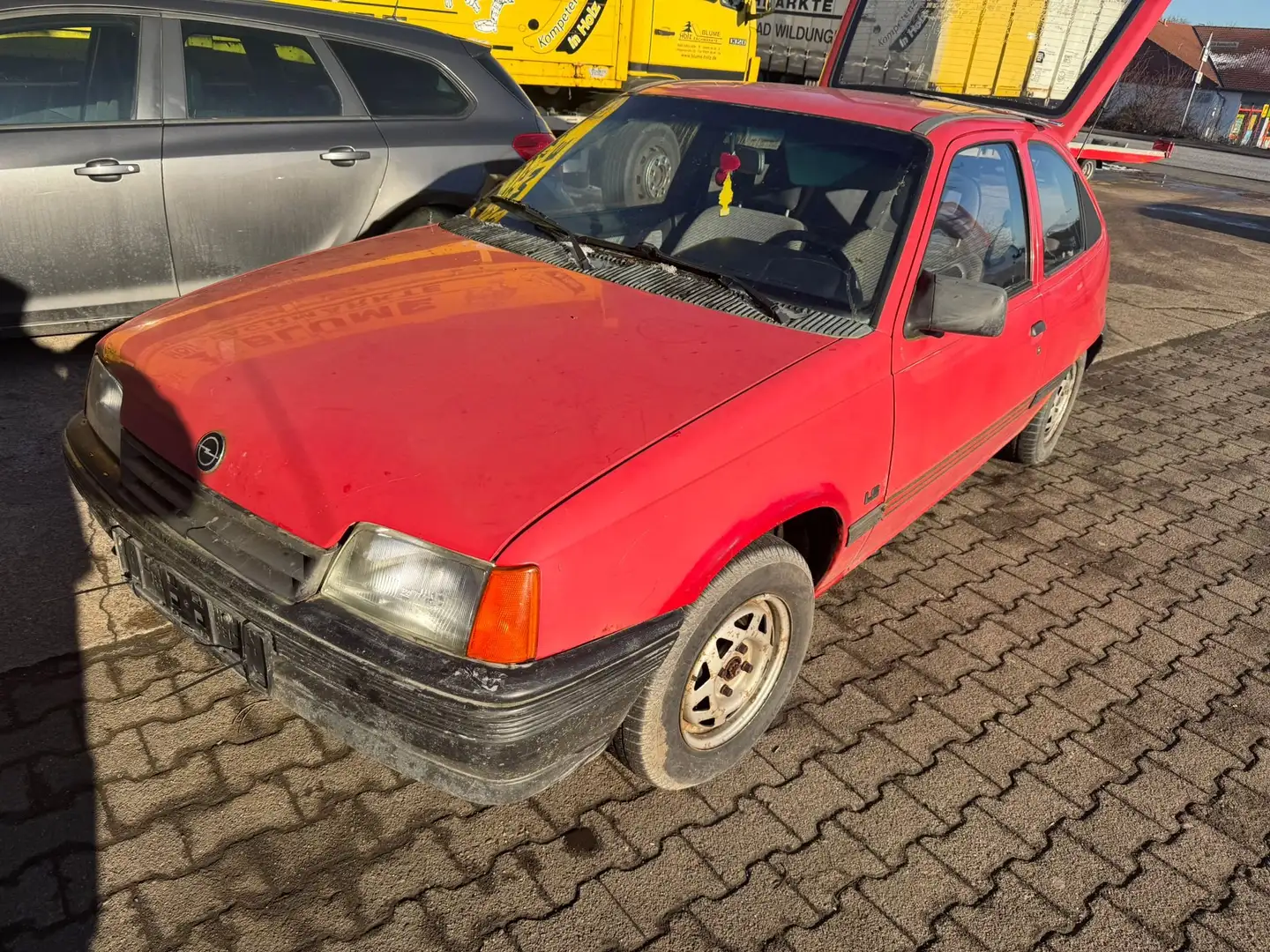 Opel Kadett E LS Czerwony - 1