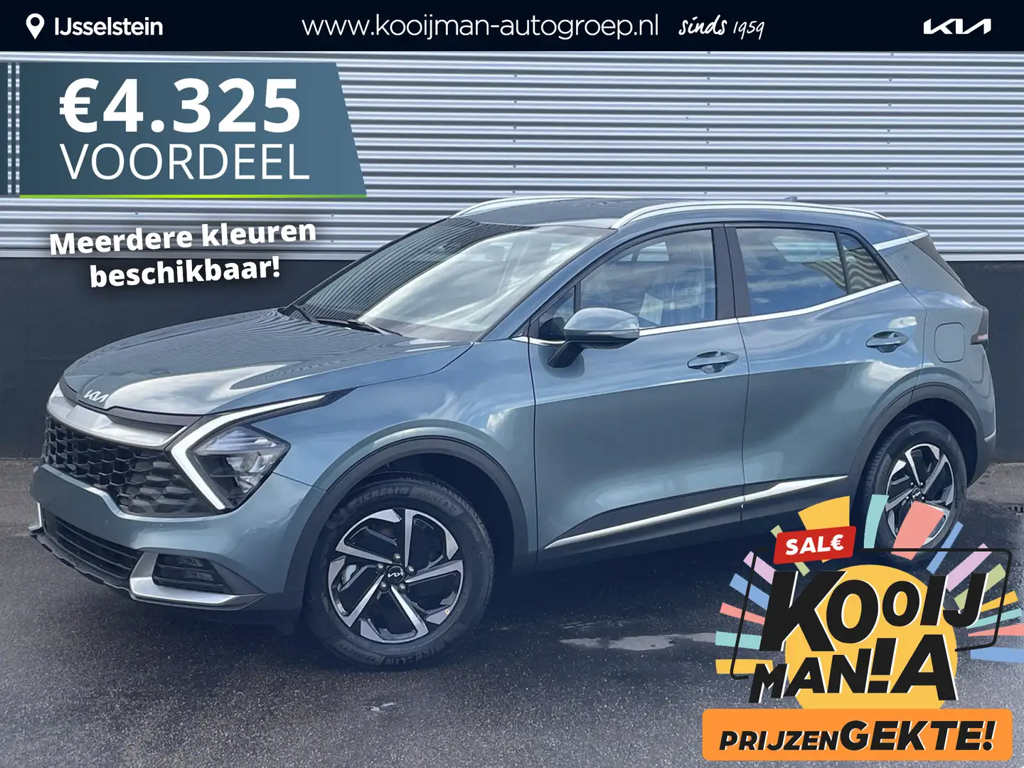 Kia Sportage 1.6 T-GDi Hybrid DynamicLine KORTING! Ruim €4300 V - 1