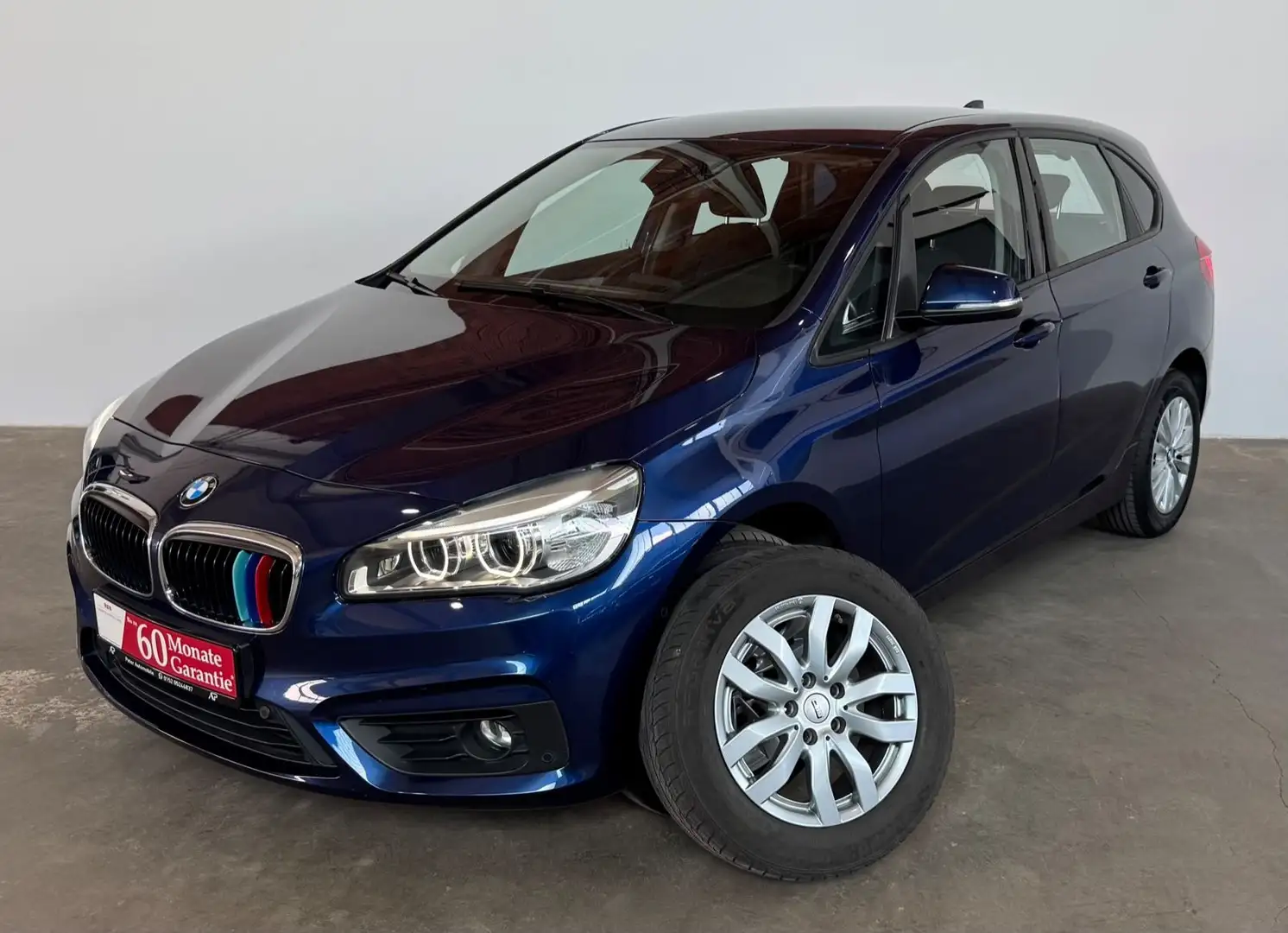 BMW 218 i ACTIVE TOURER  LED KLIMAAT SHZ NAVI 8X Bleu - 2