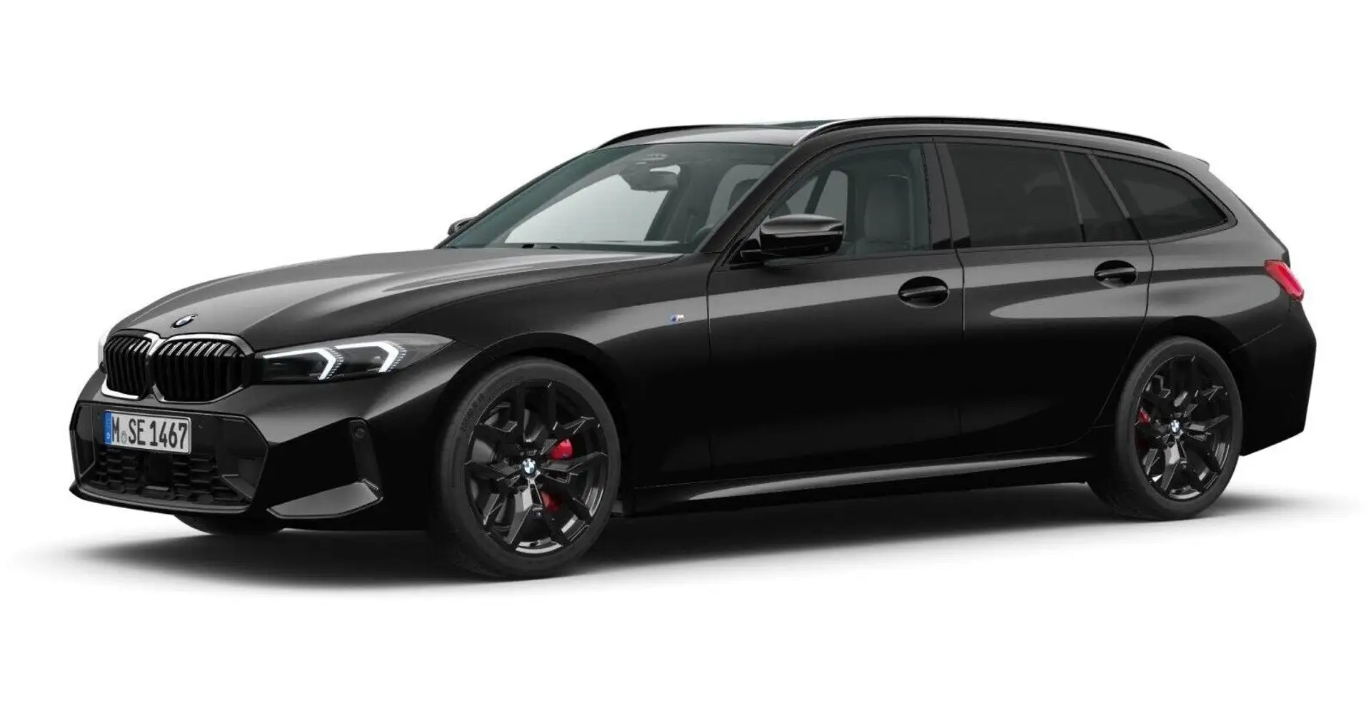 BMW 320 d xDrive Touring ///M-Sport LED UPE 82.190 EUR Schwarz - 1