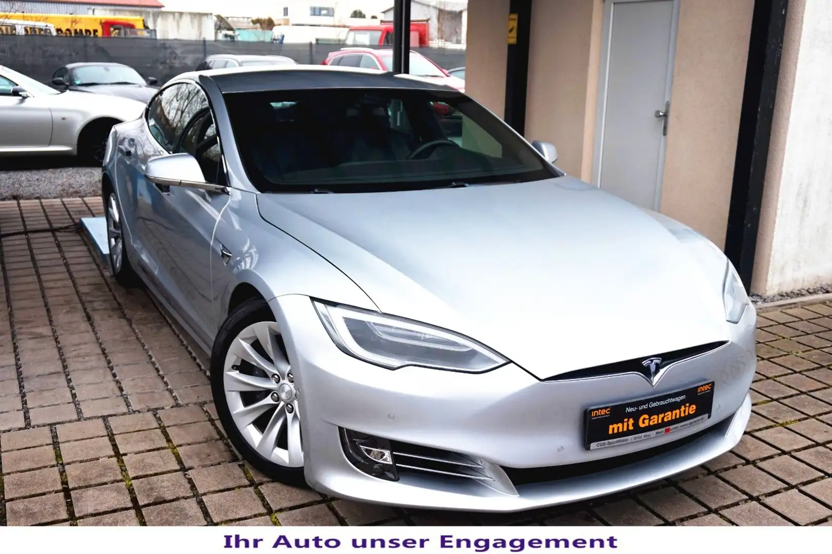 Tesla Model S 90D Dual Motor Allrad*Autopilot~CCS Upg. Argent - 1