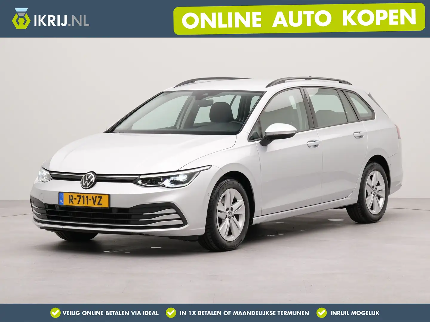 Volkswagen Golf Variant 1.0 TSI Life | Appconnect | Navigatie | Voorstoele Grijs - 1