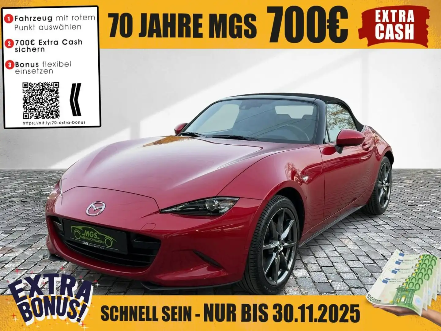Mazda MX-5 Sports-Line 2.0 KAT DAB #BT #NAVI Rot - 1