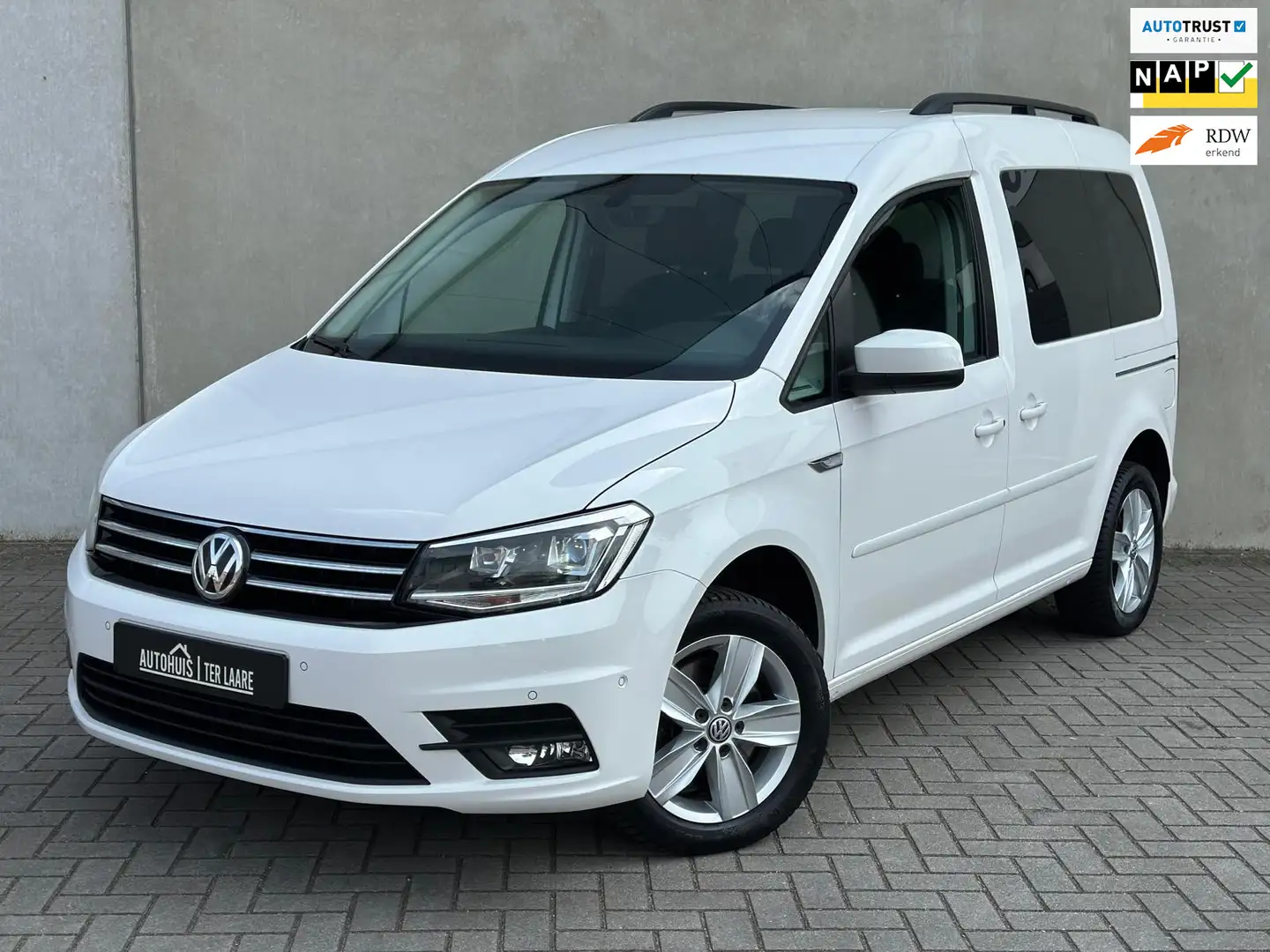 Volkswagen Caddy 1.4 TSI DSG LED/Xenon Carplay DAB Stoelverwarming Bianco - 1
