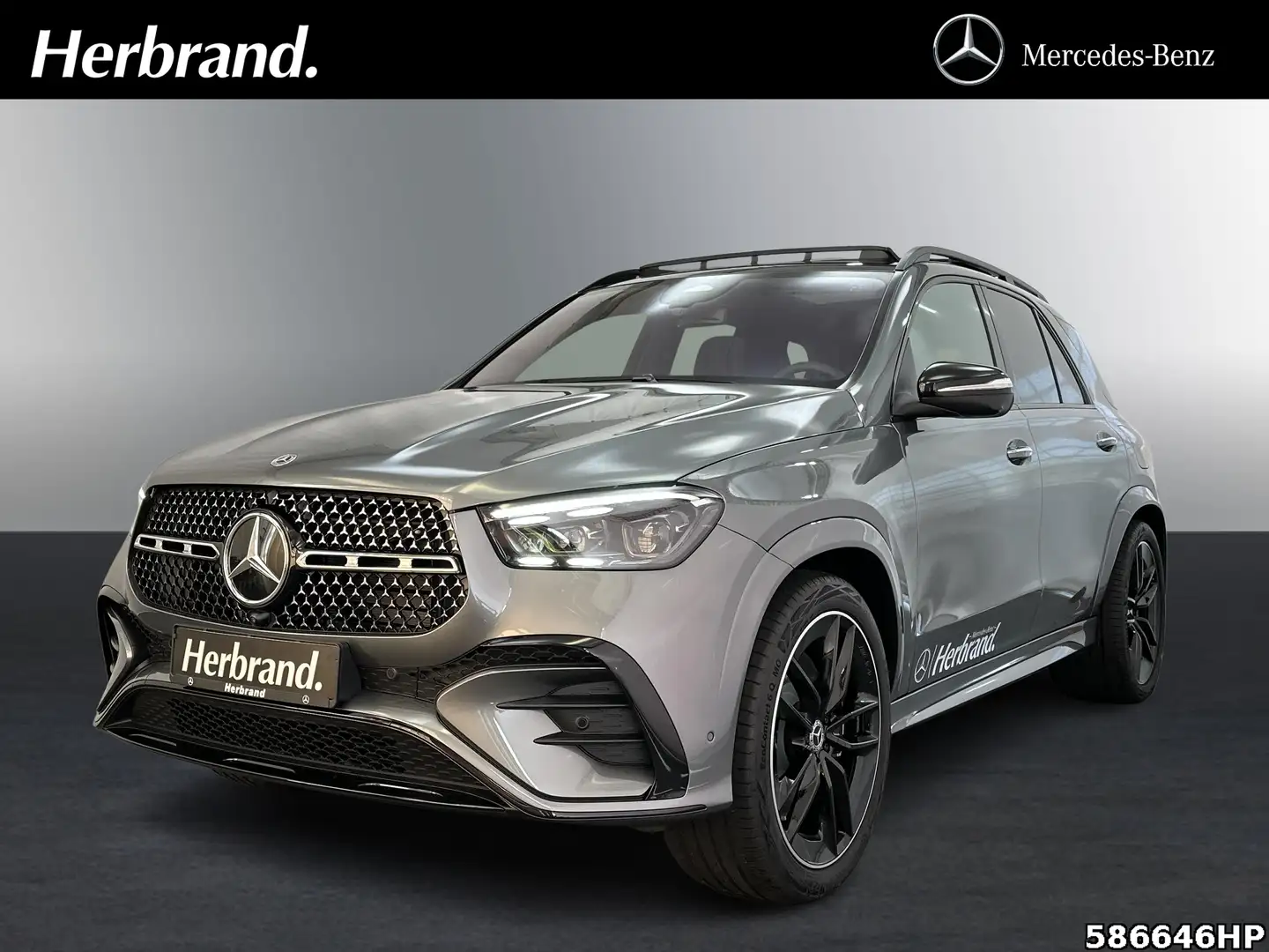 Mercedes-Benz GLE 350 de 4MATIC +AMG+NIGHT+HUD+AHK+22"+360°KA+ Grau - 1