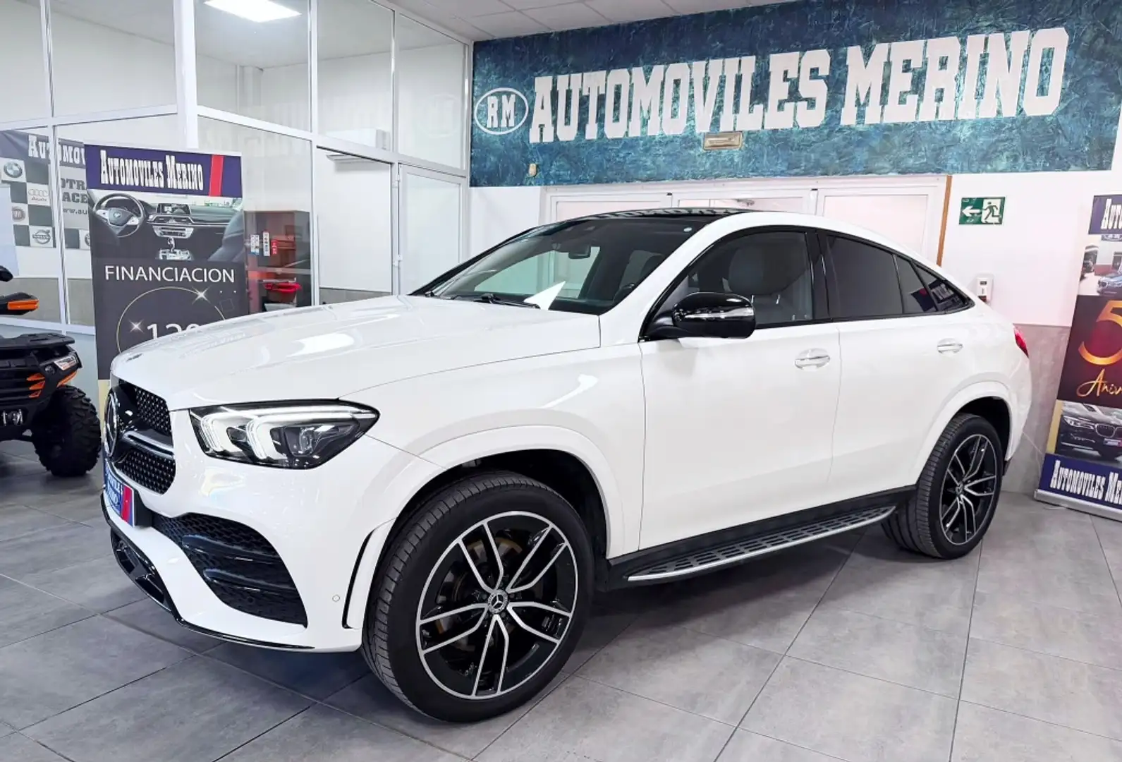 Mercedes-Benz GLE 400 Coupé 400d 4Matic Aut. Blanco - 2