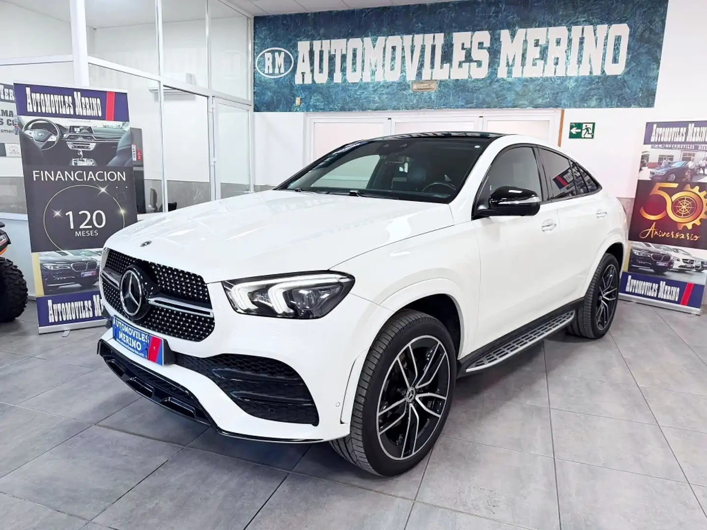 Mercedes-Benz GLE 400 Coupé 400d 4Matic Aut. Blanco - 1