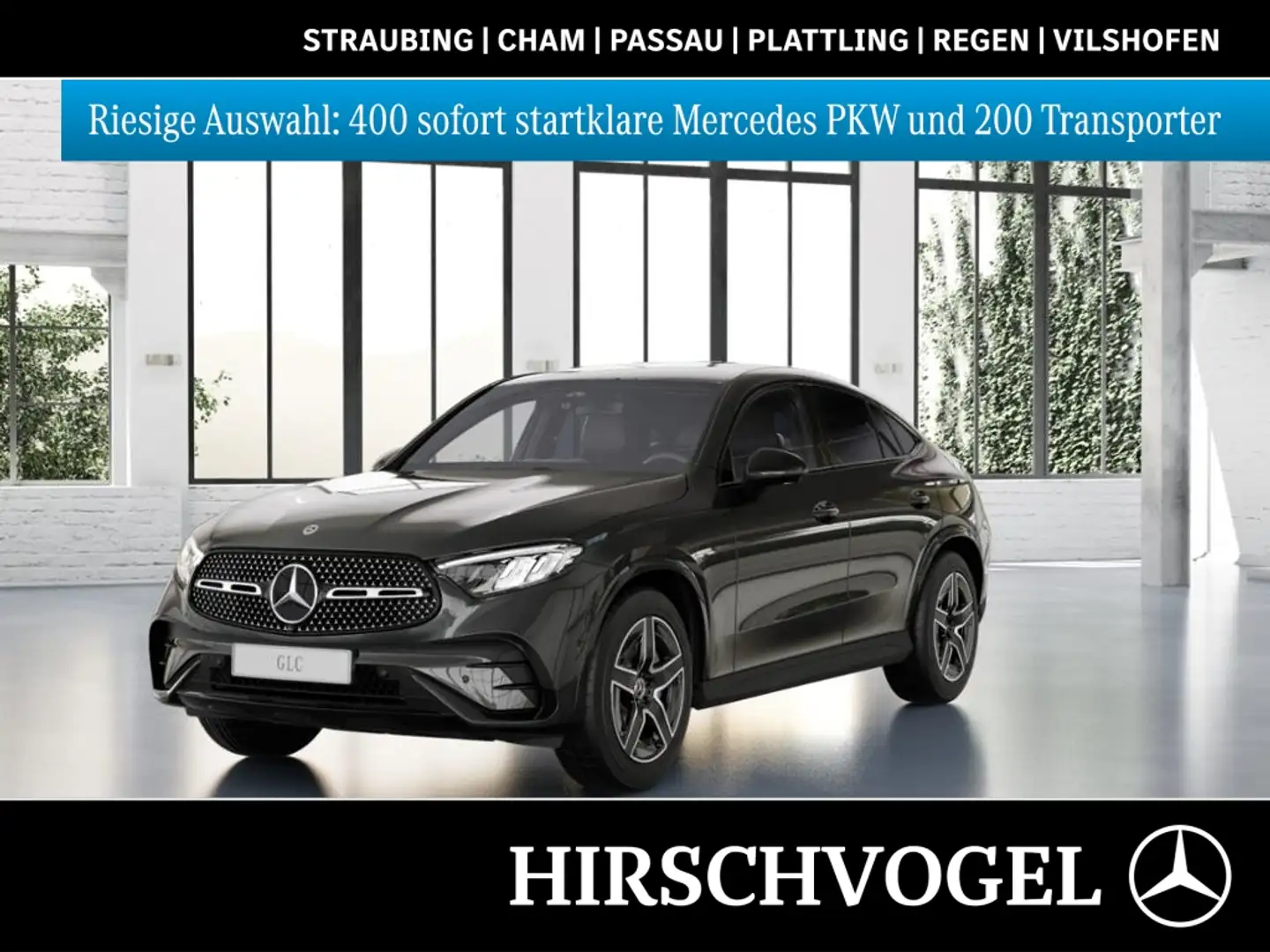 Mercedes-Benz GLC 220 d 4M EDITION AMG-Line+Night+AHK+DISTRON Grau - 1