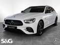 Mercedes-Benz E 300 de T AMG AHK+HEADUP+PANORAMA+BURMESTER+18" Blanc - thumbnail 1