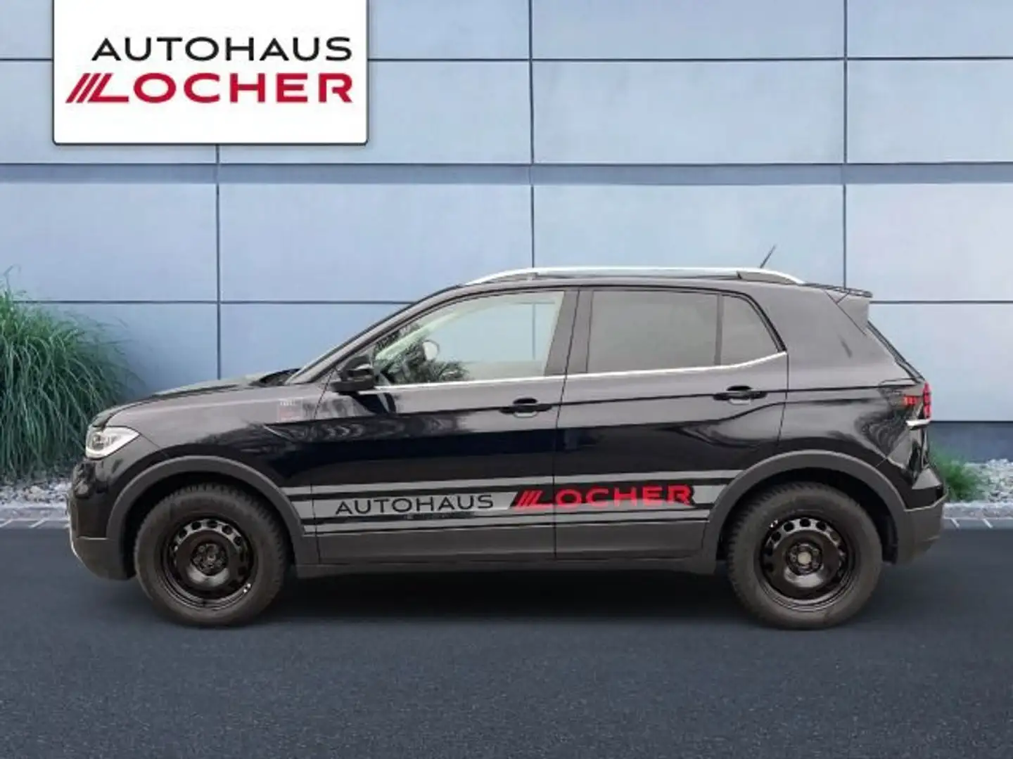 Volkswagen T-Cross Style 1.0 TSI ACC Rear View Schwarz - 2