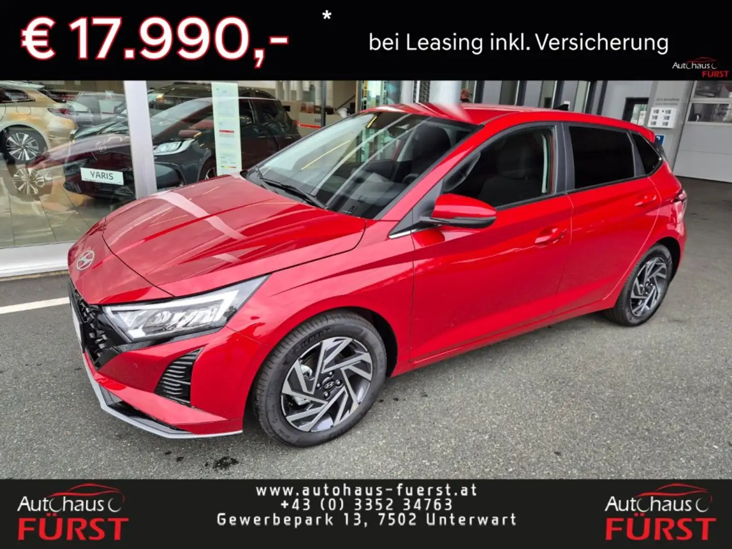 Hyundai i20 (BC3) GO Plus 1.2 MPI *Comfort-Paket* Rot - 1
