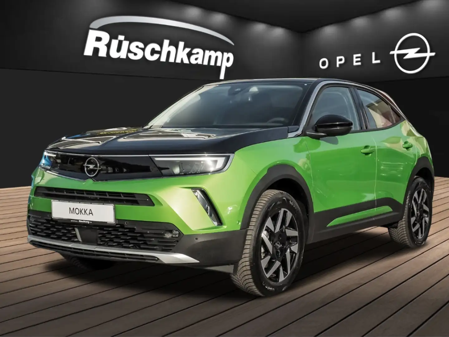 Opel Mokka-E Elegance Rückkam Voll-LED Winterpaket PDCv+h Navi Verde - 1