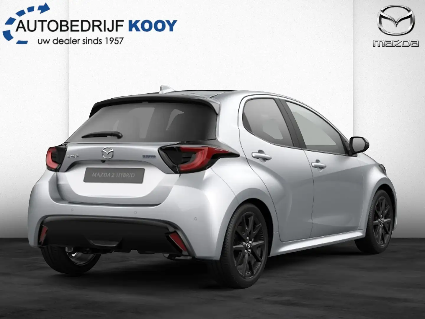Mazda 2 hybrid Homura Plus Zilver - 2