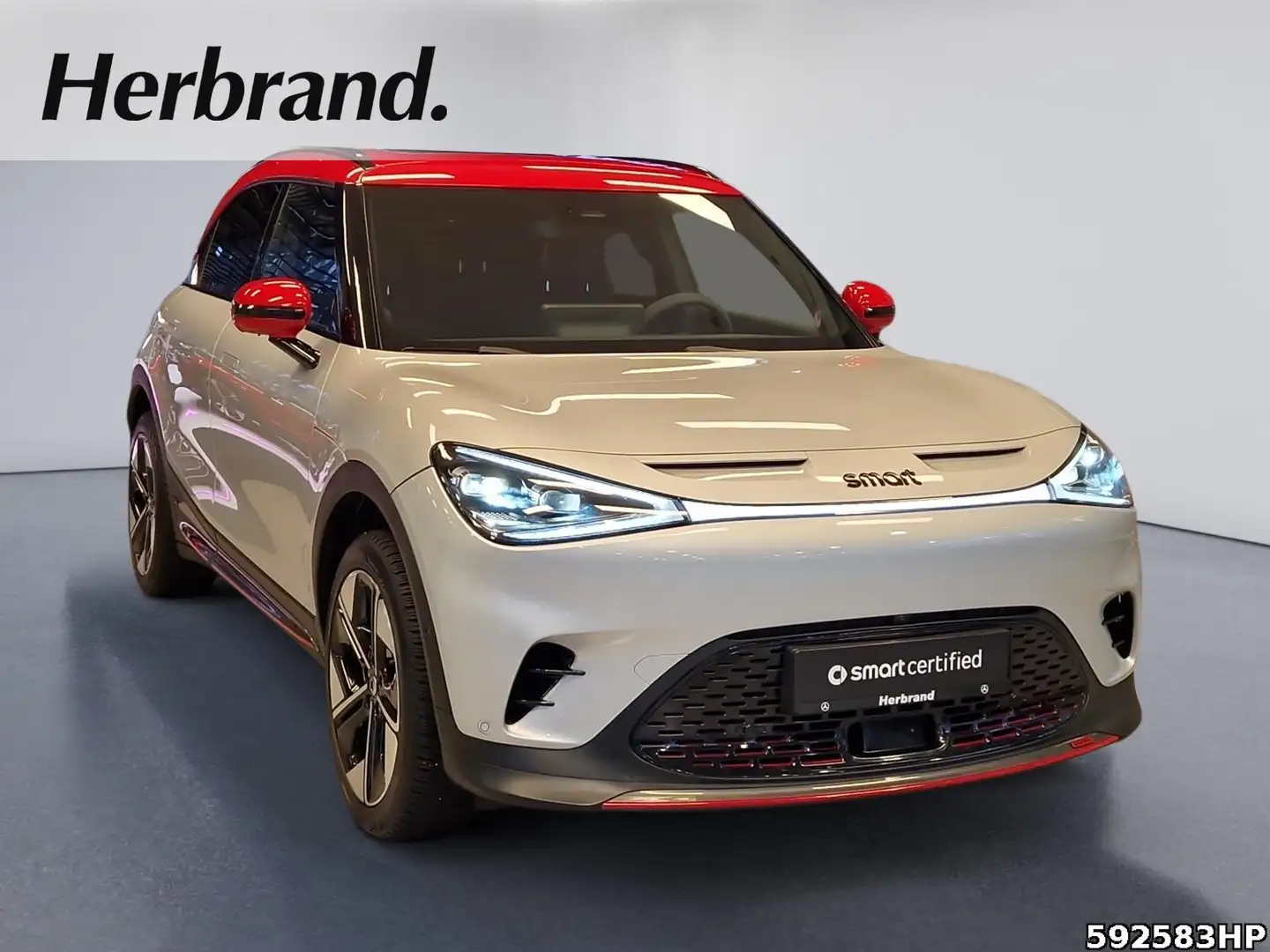 smart #1 Brabus *Pano 360° Matrix-LED Sound beats HUD Argent - 2