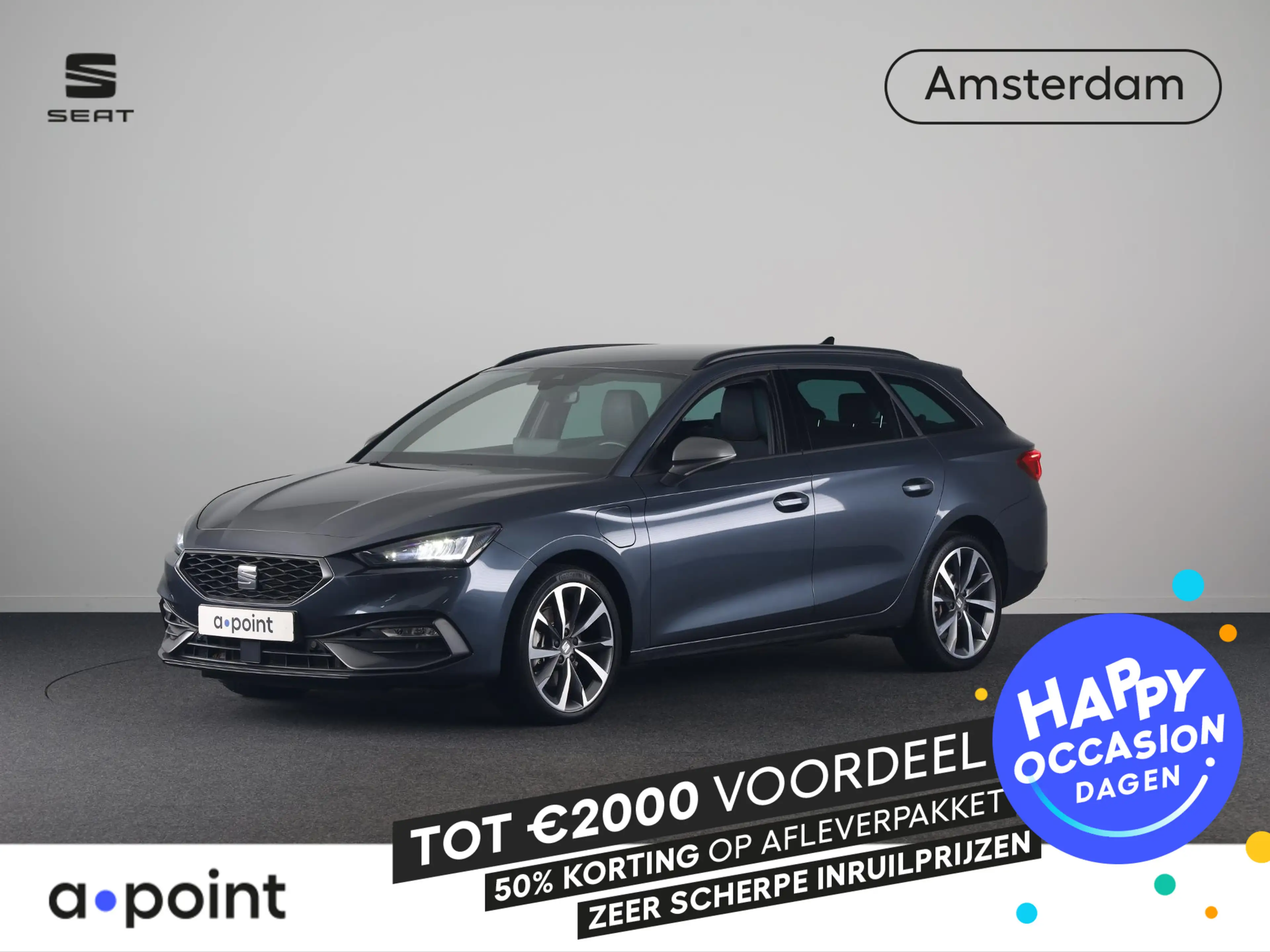 SEAT Leon e-Hybrid Sportstourer 1.5 TSI FR PHEV First Edition 204pk |