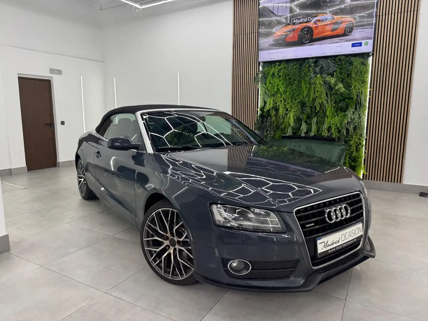 Audi A5 Cabrio 3.0TDI quattro S-Tronic Gris - 1