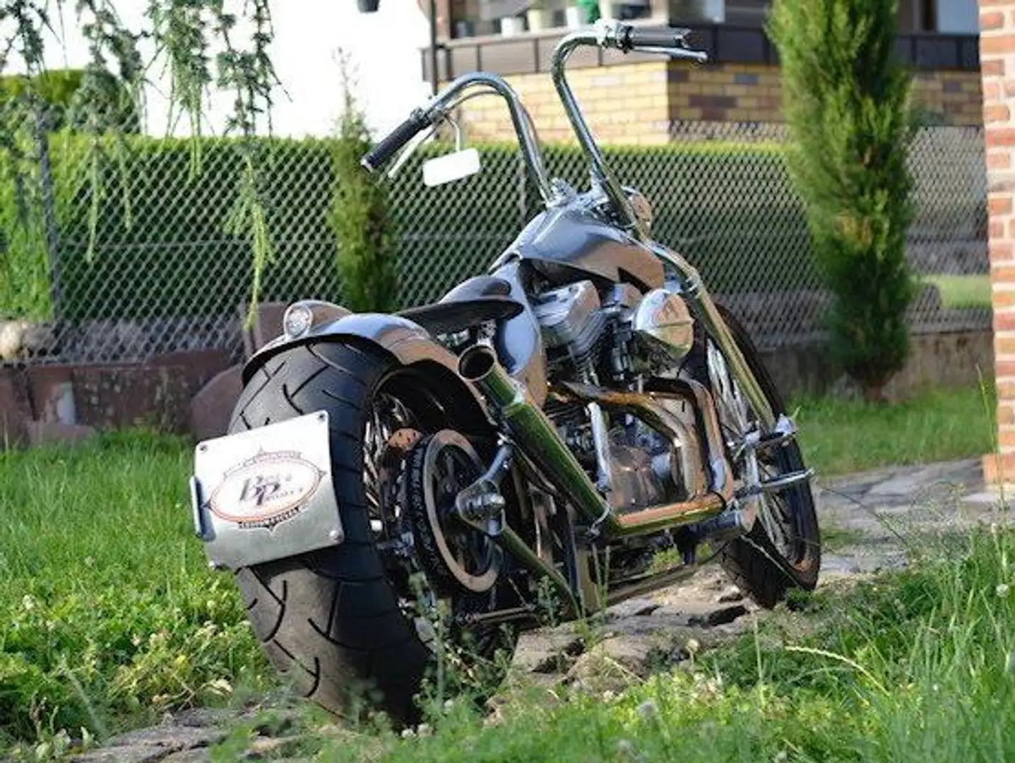 Harley-Davidson Custom Bike 1.Hand, Wertgutachten 57500.-€,Tausch Inzahlung Grigio - 2