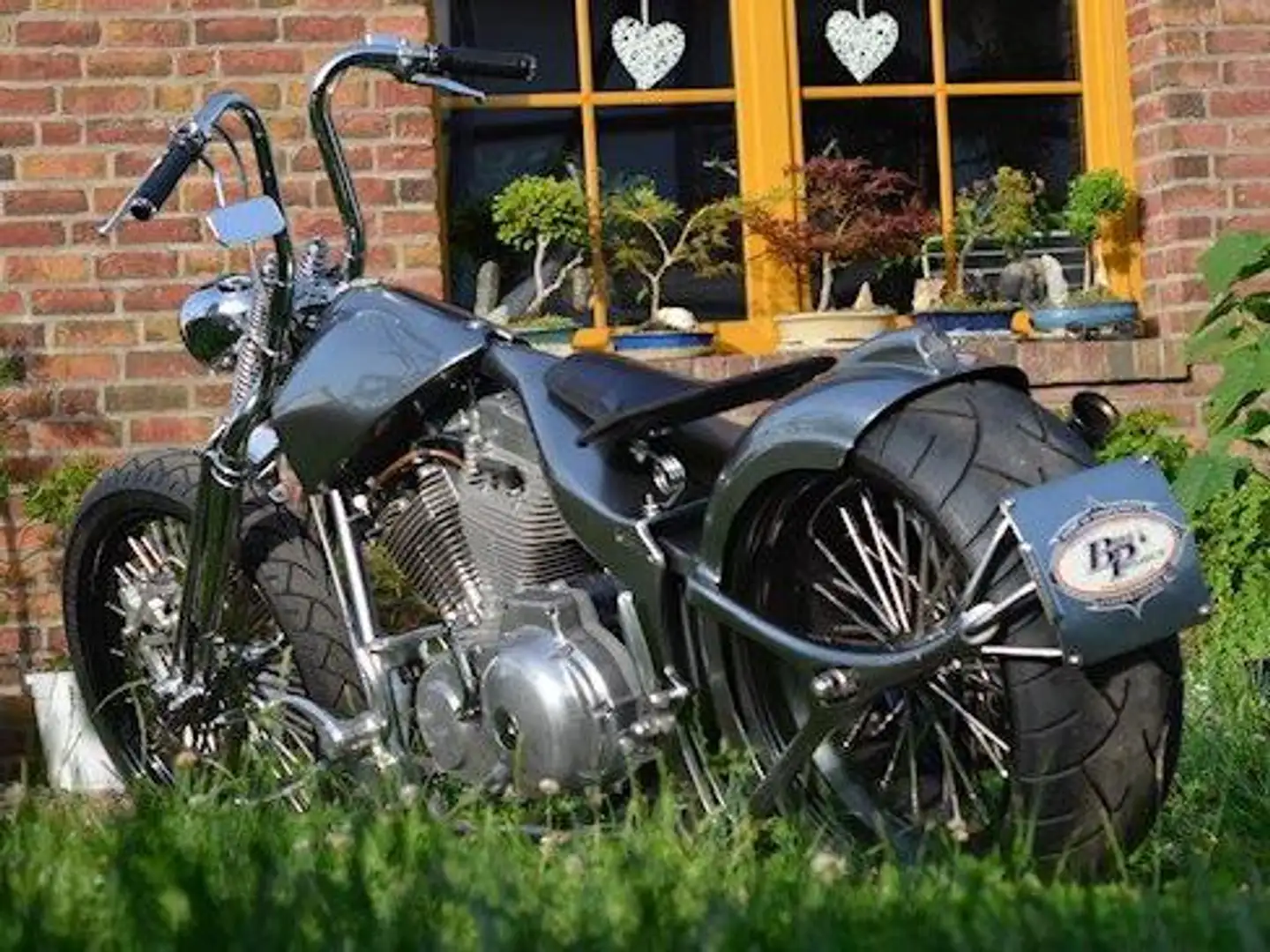 Harley-Davidson Custom Bike 1.Hand, Wertgutachten 57500.-€,Tausch Inzahlung Grigio - 1