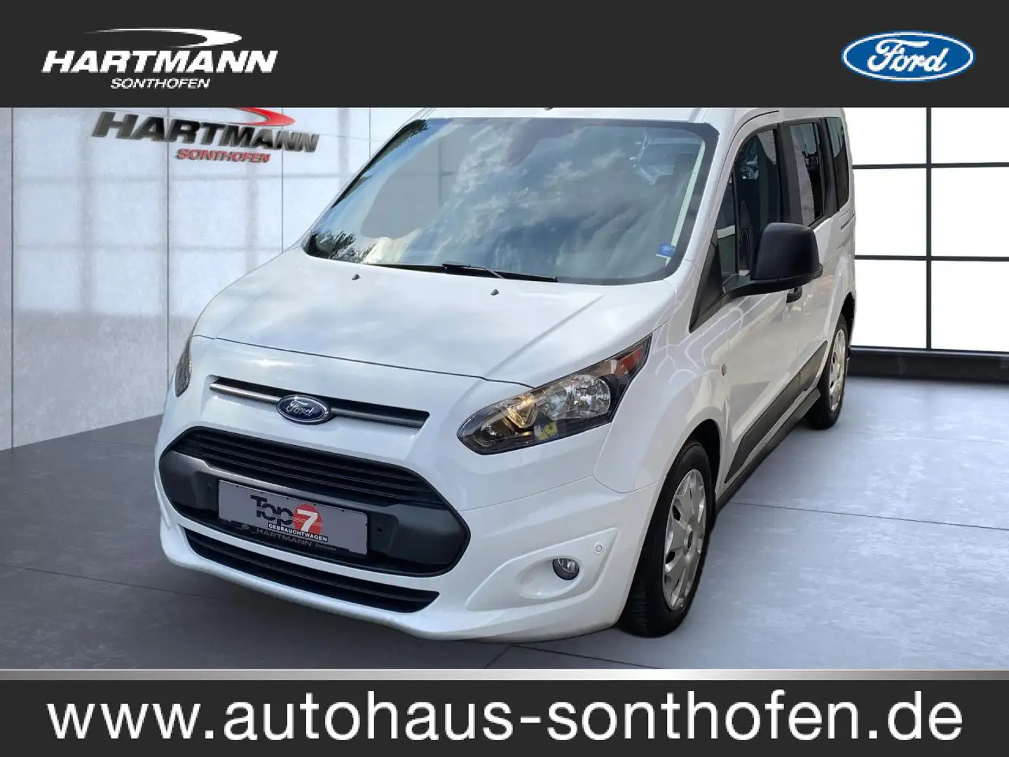 Ford Tourneo Connect Trend Bluetooth Klima Einparkhilfe Weiß - 1