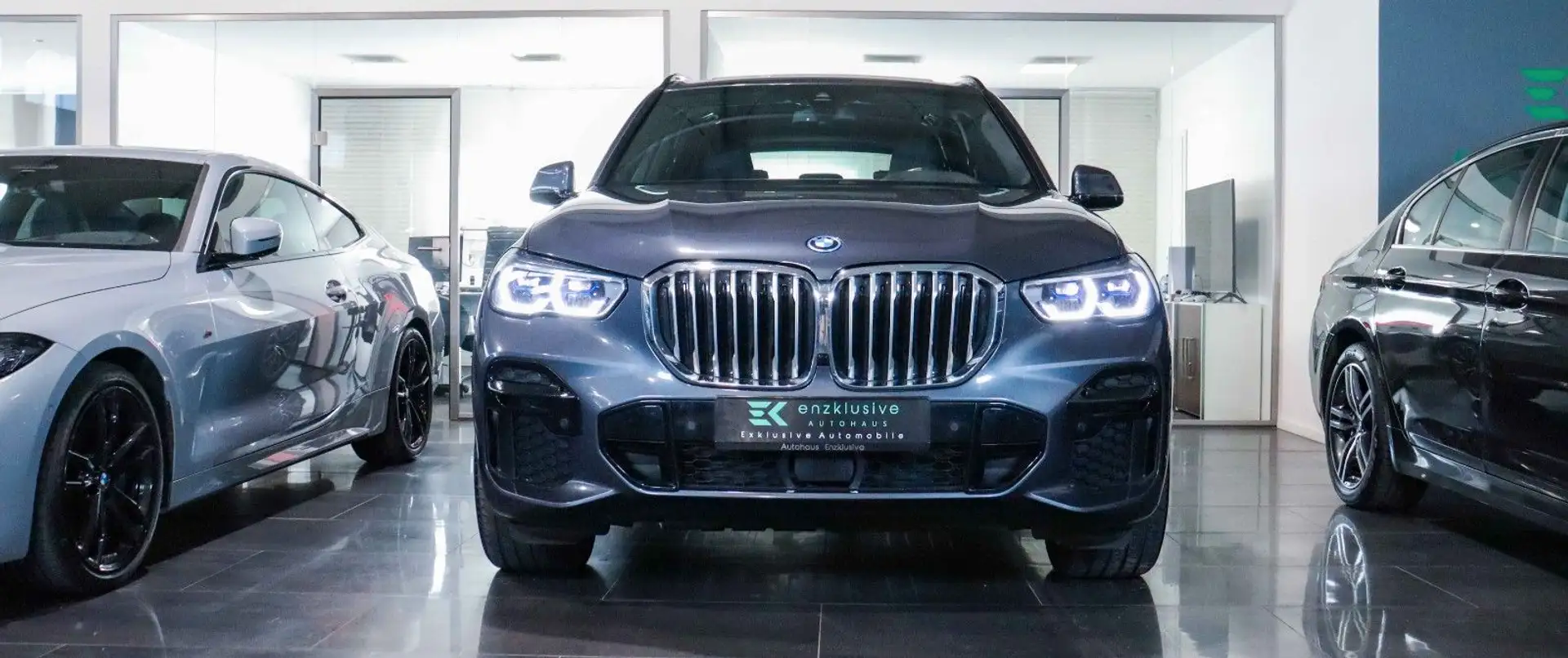 BMW X5 45e xD M SPORT*LASER*AHK*PANO*KAMERA*NAVI*HuD Grau - 2