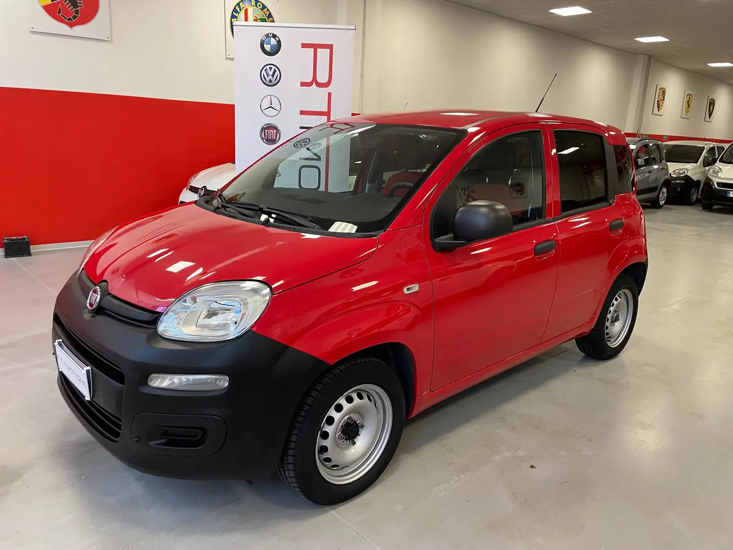 Fiat Panda 1.2 Van  2 posti Euro 6D-Temp 69cv Rouge - 2
