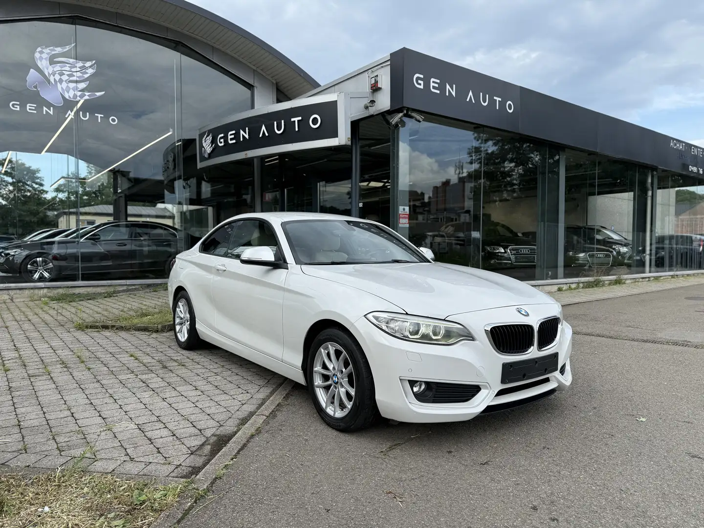 BMW 218 d Coupé Sport Line Xénon Gps Siège Chauff Alb - 1
