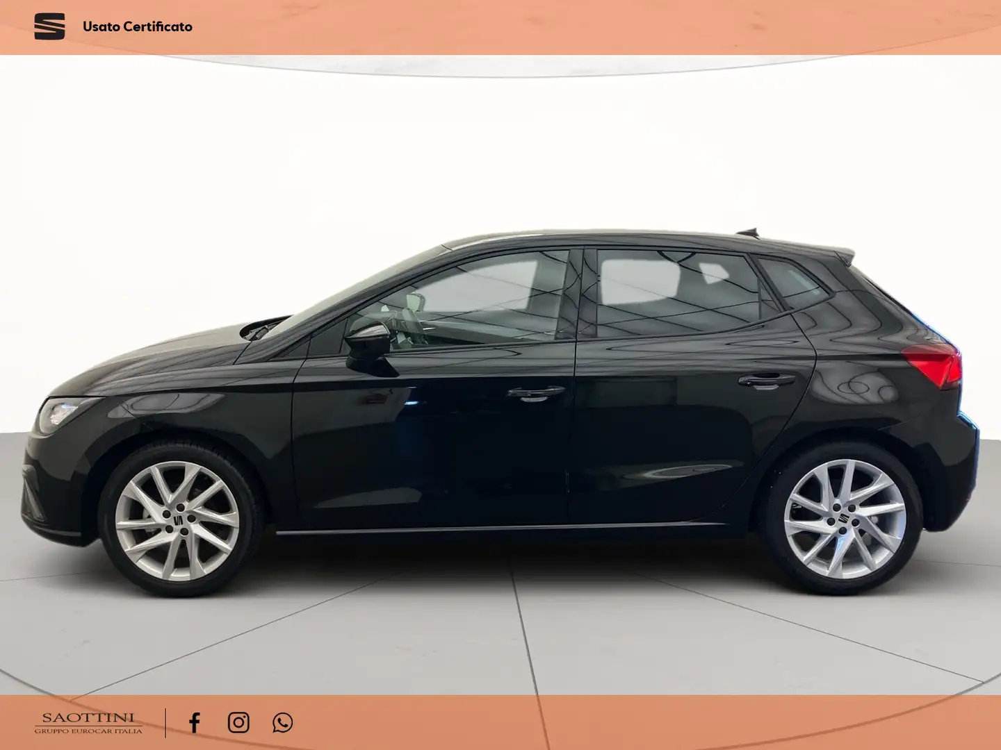 SEAT Ibiza 1.0 ecotsi FR 95 CV Nero - 2